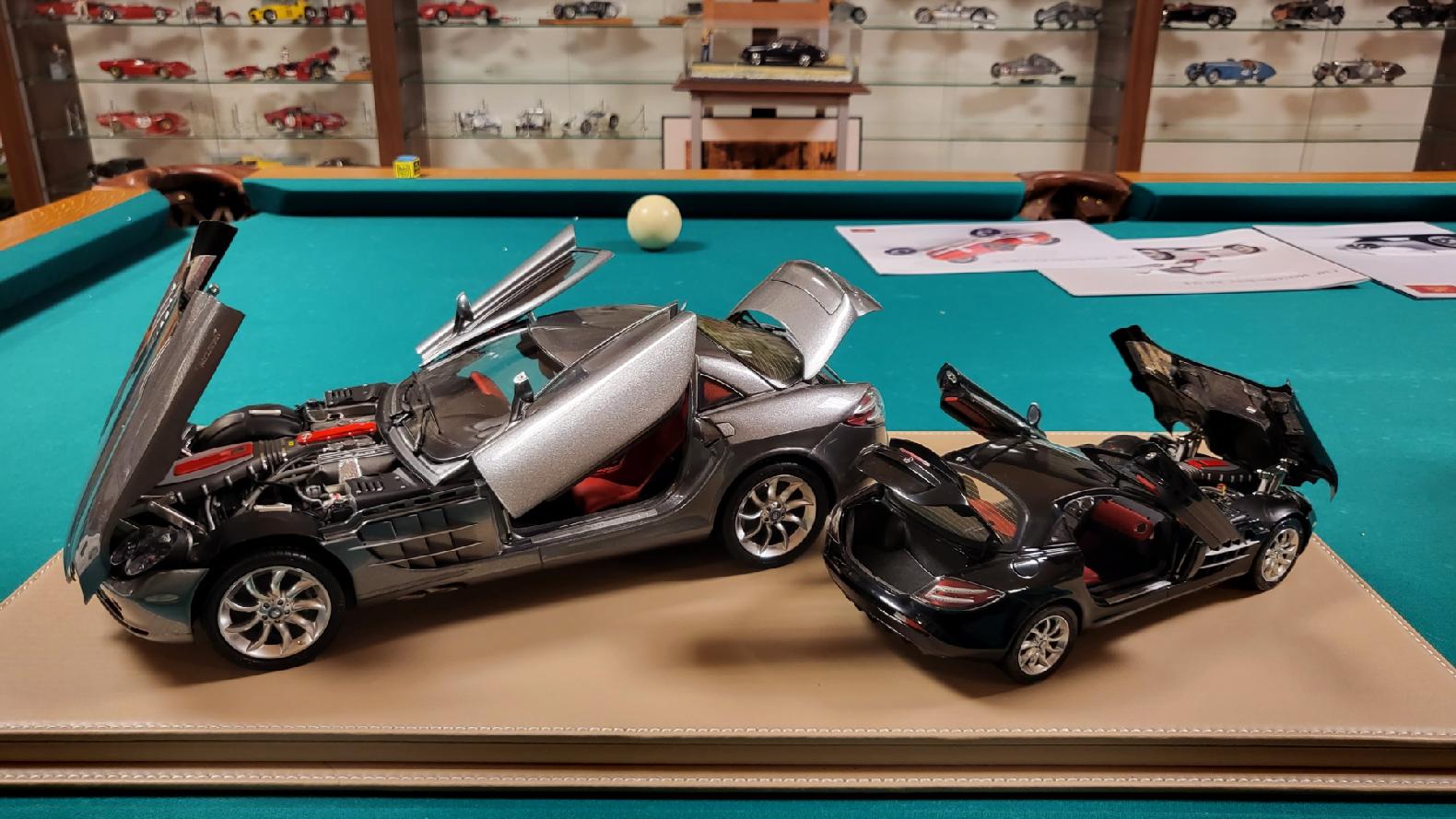 1/12 Mercedes-Benz SLR McLaren 2003 GRAU CMC C-006C aus Vorbesitz