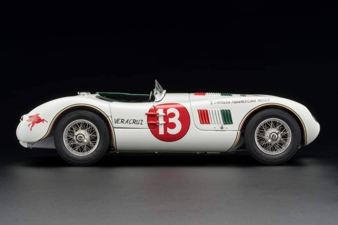 Jaguar C-Type #13 Panamericana 1953/54 Ibarra/Pinal CMC M-196 LE 500 - aus Vorbesitz