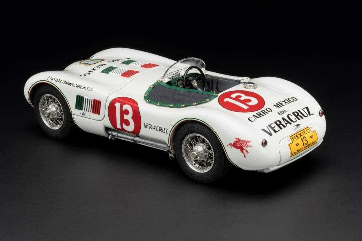 Jaguar C-Type #13 Panamericana 1953/54 Ibarra/Pinal CMC M-196 LE 500 - aus Vorbesitz