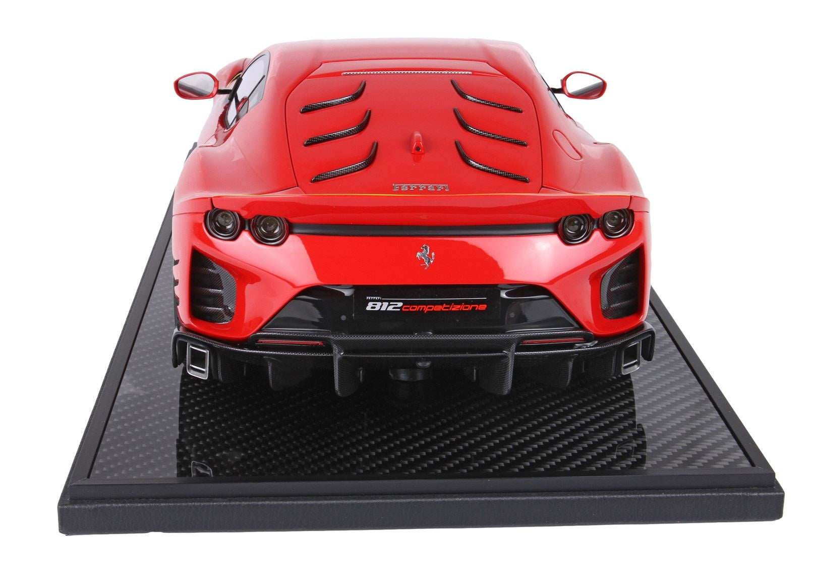 1/12 BBR Ferrari 812 Competizione Yellow details Rosso Corsa 322 BBR1215B2