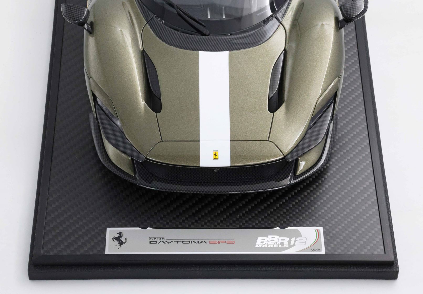 1/12 BBR Ferrari Daytona SP3 Serie Icona Open roof Verde Manzoni Gloss, LE 13 Stück BBR1217F1