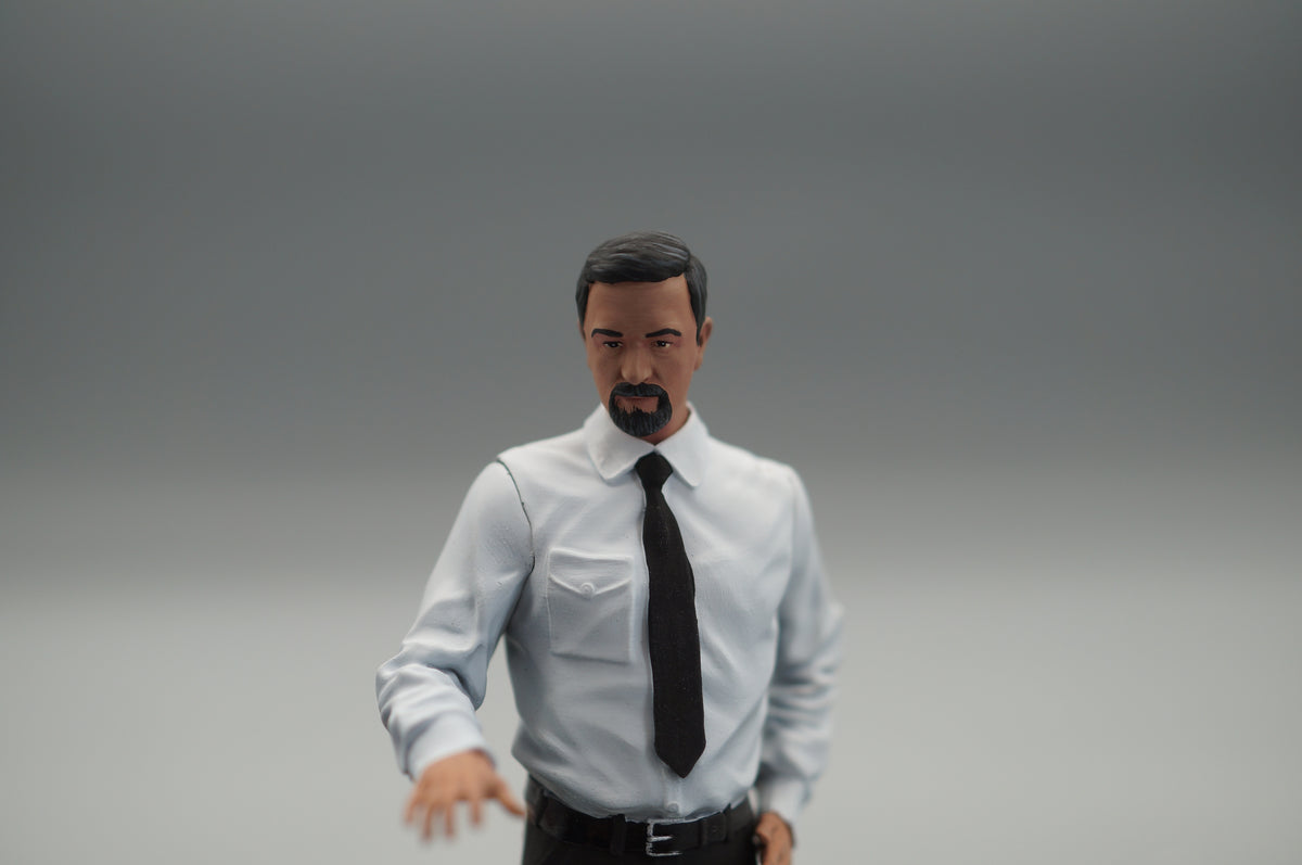 1/18 Designer Figure FERDINAND Alexander 'Butzi' PORSCHE by SF Scale Figures - Handcrafted-