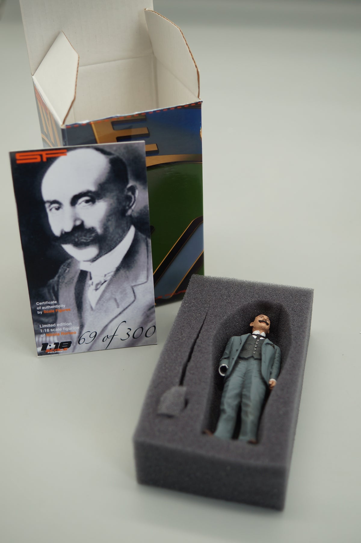 1/18 Nicola Romeo by SF Scale Figures - Handmade - SF118110 - pre-owned