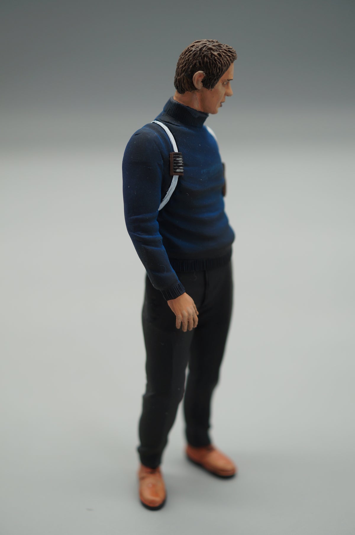 1/18 STEVE McQUEEN in BULLIT by SF Scale Figures #36/60 - Handmade - pre-owned