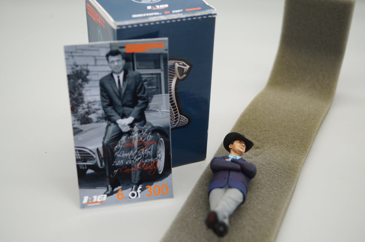 1/18 Carroll Shelby by SF Scale Figures - Handmade - pre-owned
