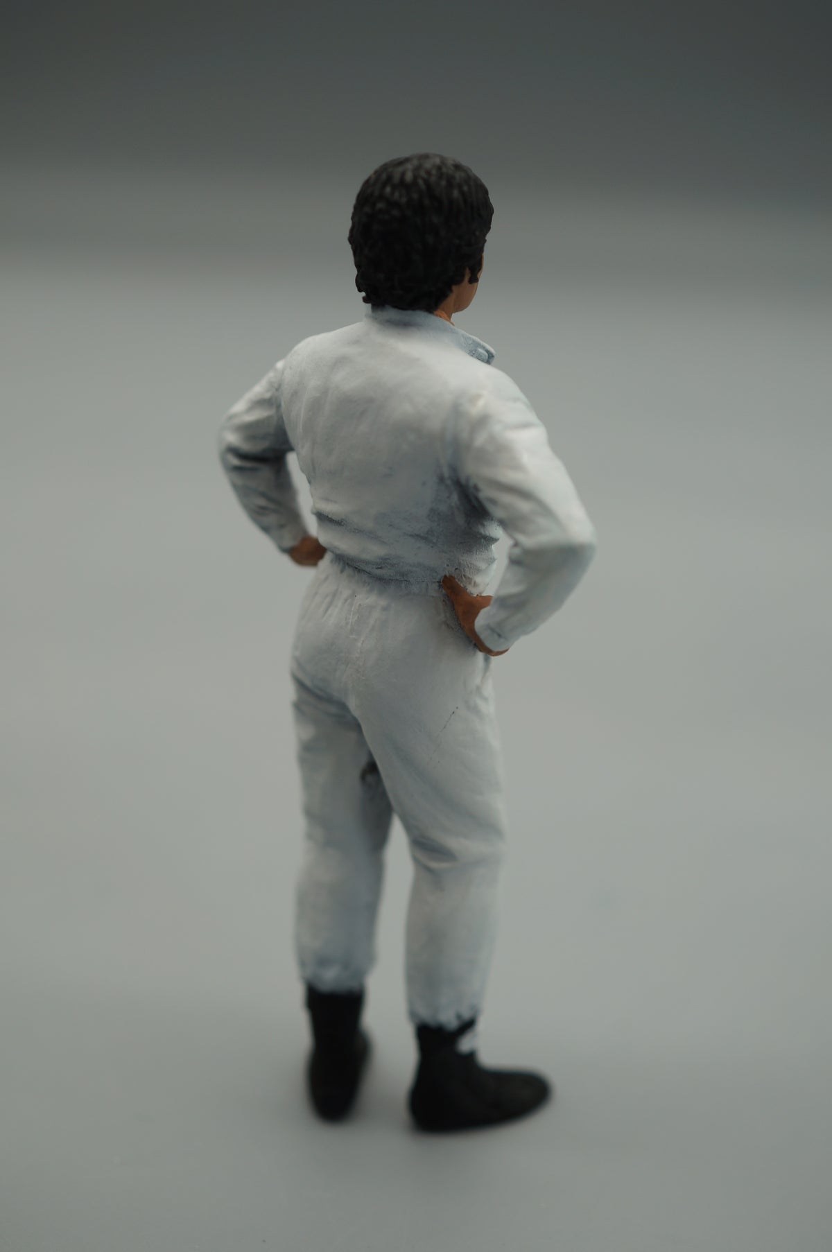 1/18 Racing Driver Figure Mario Andretti by SF Scale Figures - Handmade - SF118095 - pre-owned