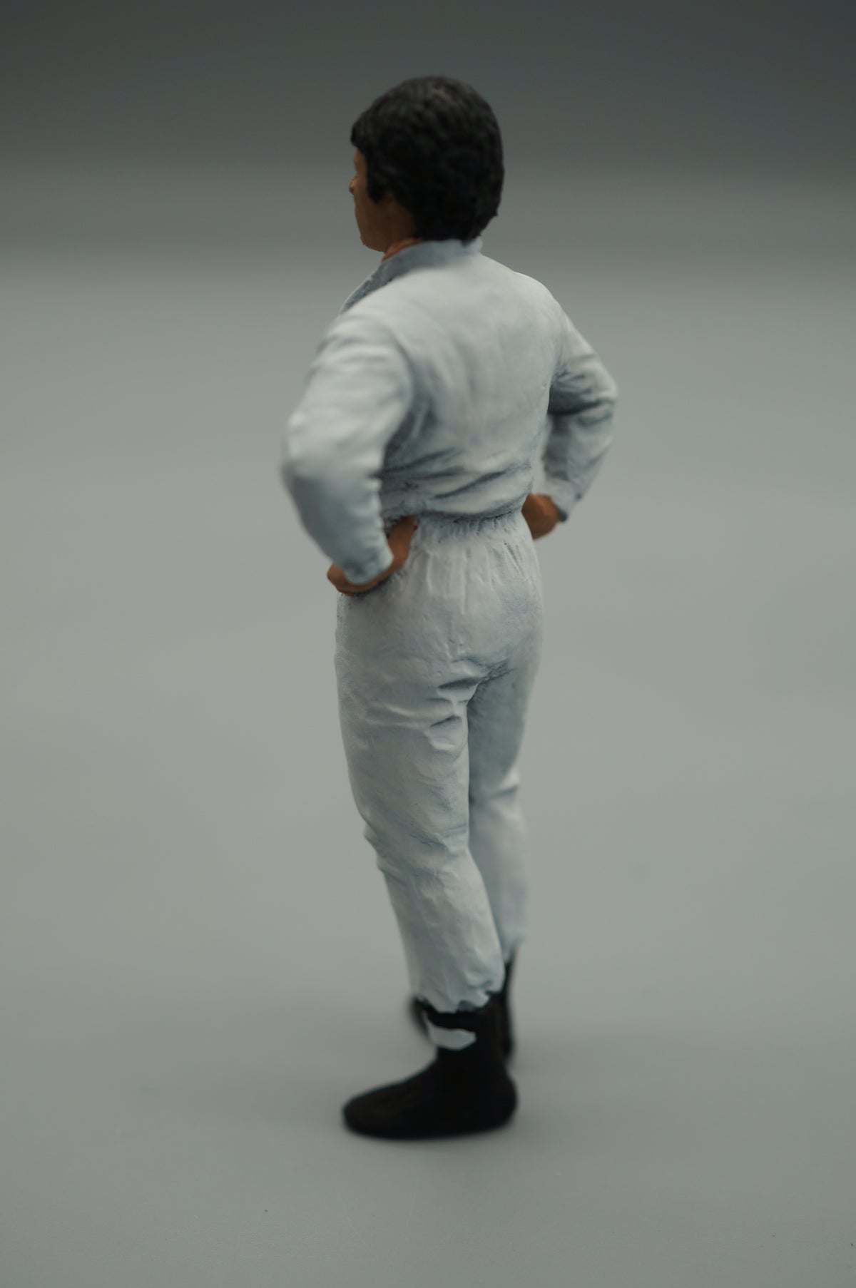 1/18 Racing Driver Figure Mario Andretti by SF Scale Figures - Handmade - SF118095 - pre-owned