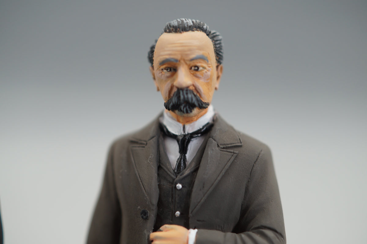1/18 GOTTLIEB DAIMLER und CARL BENZ von SF Scale Figures #30/60 - Handarbeit - pre-owned
