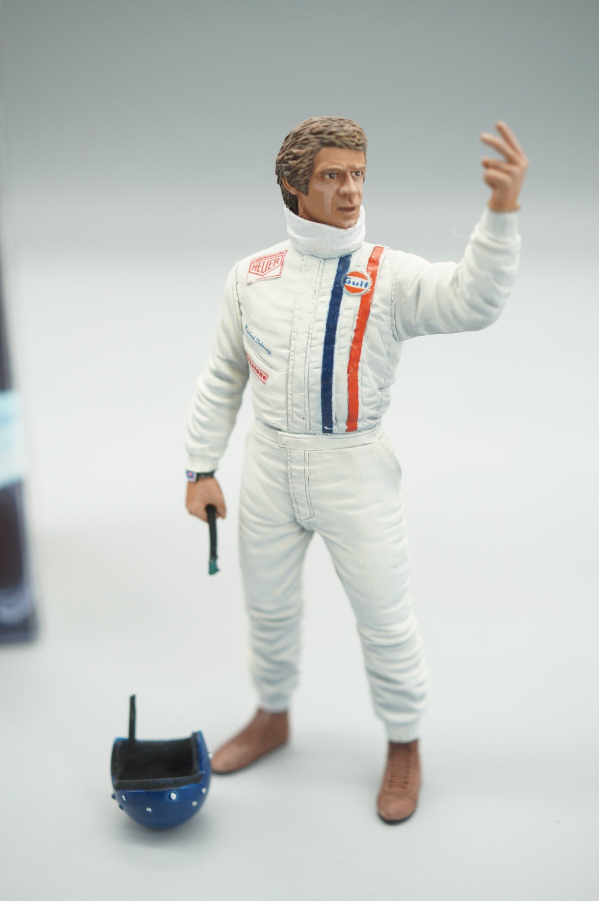 1/18 STEVE McQUEEN LE MANS von SF Scale Figures #21/60 - Handarbeit - pre-owned