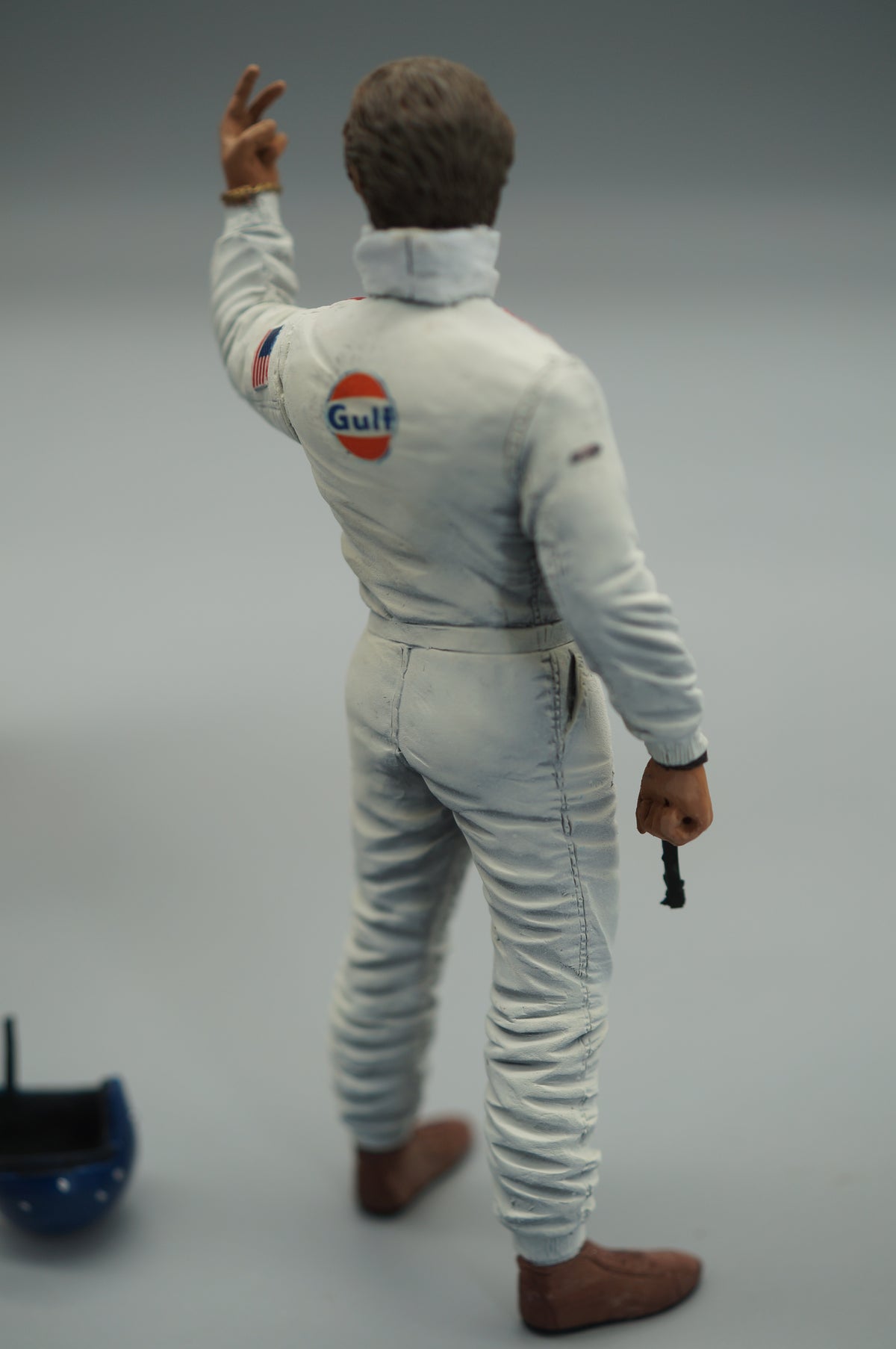 1/18 STEVE McQUEEN LE MANS von SF Scale Figures #21/60 - Handarbeit - pre-owned
