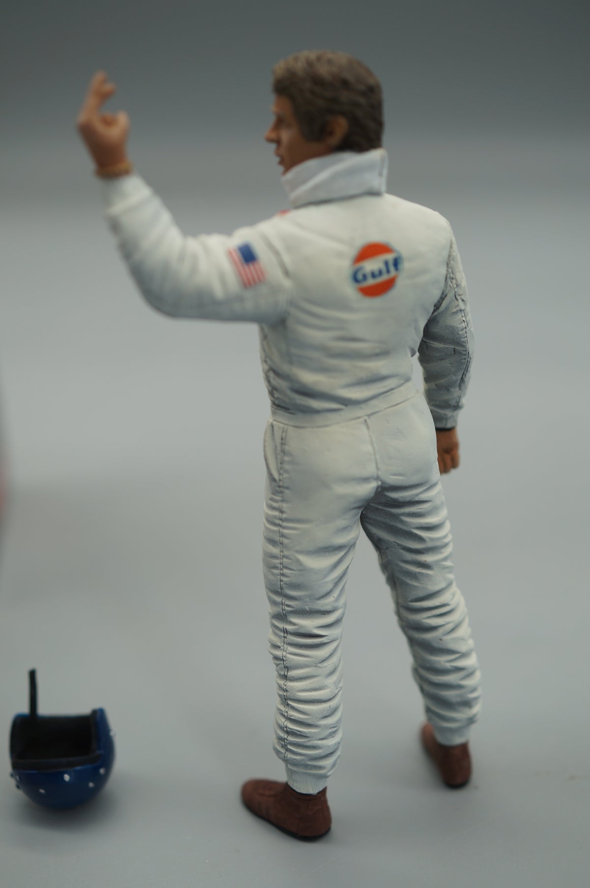 1/18 STEVE McQUEEN LE MANS von SF Scale Figures #21/60 - Handarbeit - pre-owned