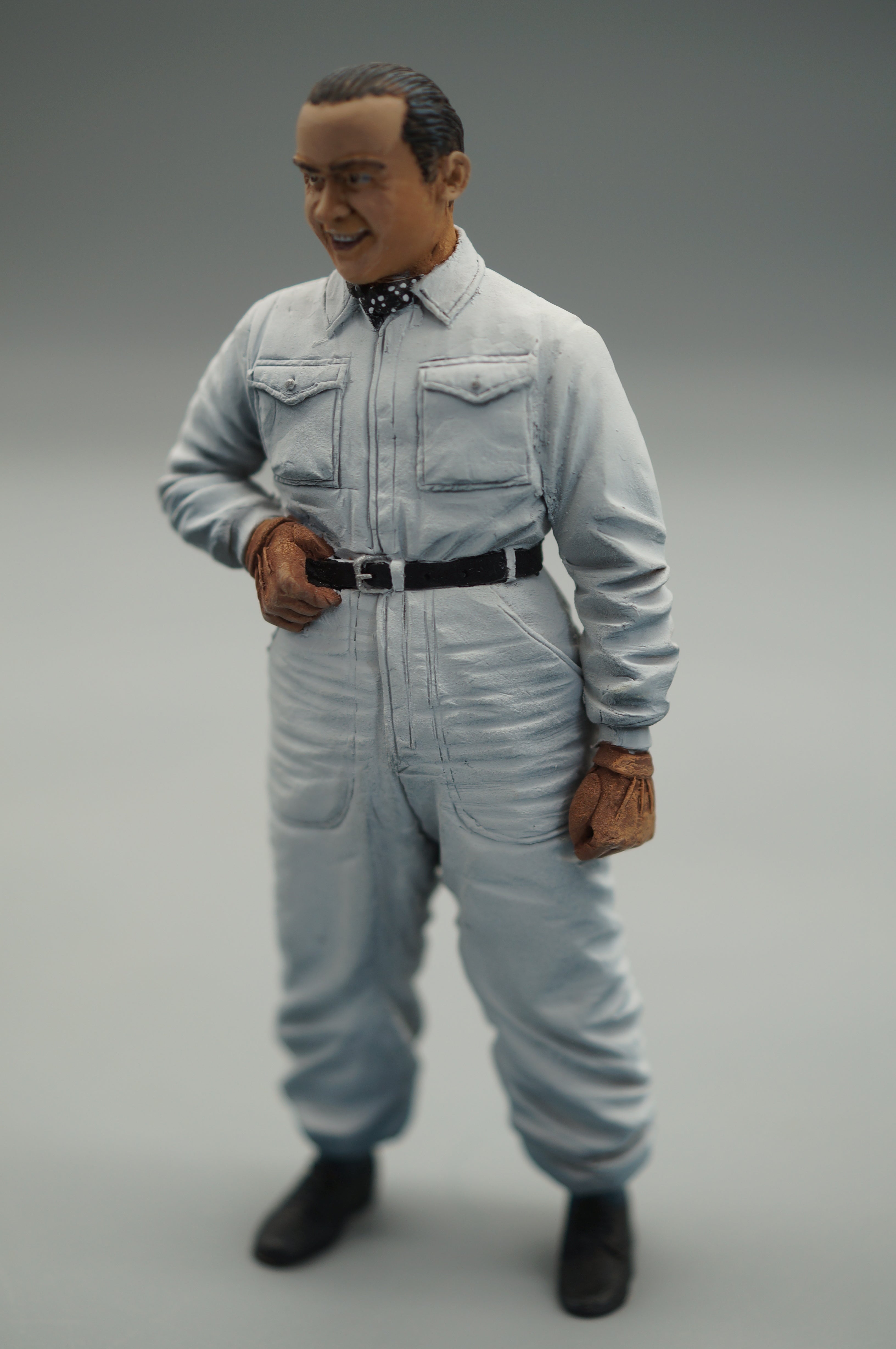 1/18 Rennfahrerfigur RUDOLF CARACCIOLA von SF Scale Figures #20/60 - Handarbeit - SF118058 -pre-owned