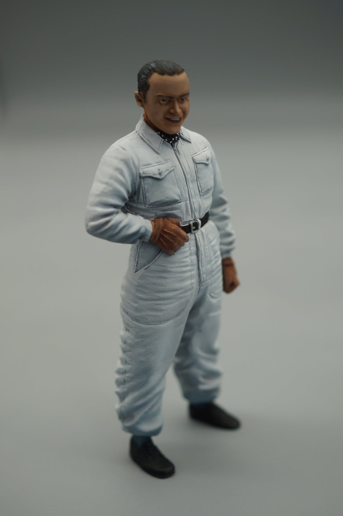 1/18 Driver Figure RUDOLF CARACCIOLA by SF Scale Figures #20/60 - Handmade - SF118058 -pre-owned