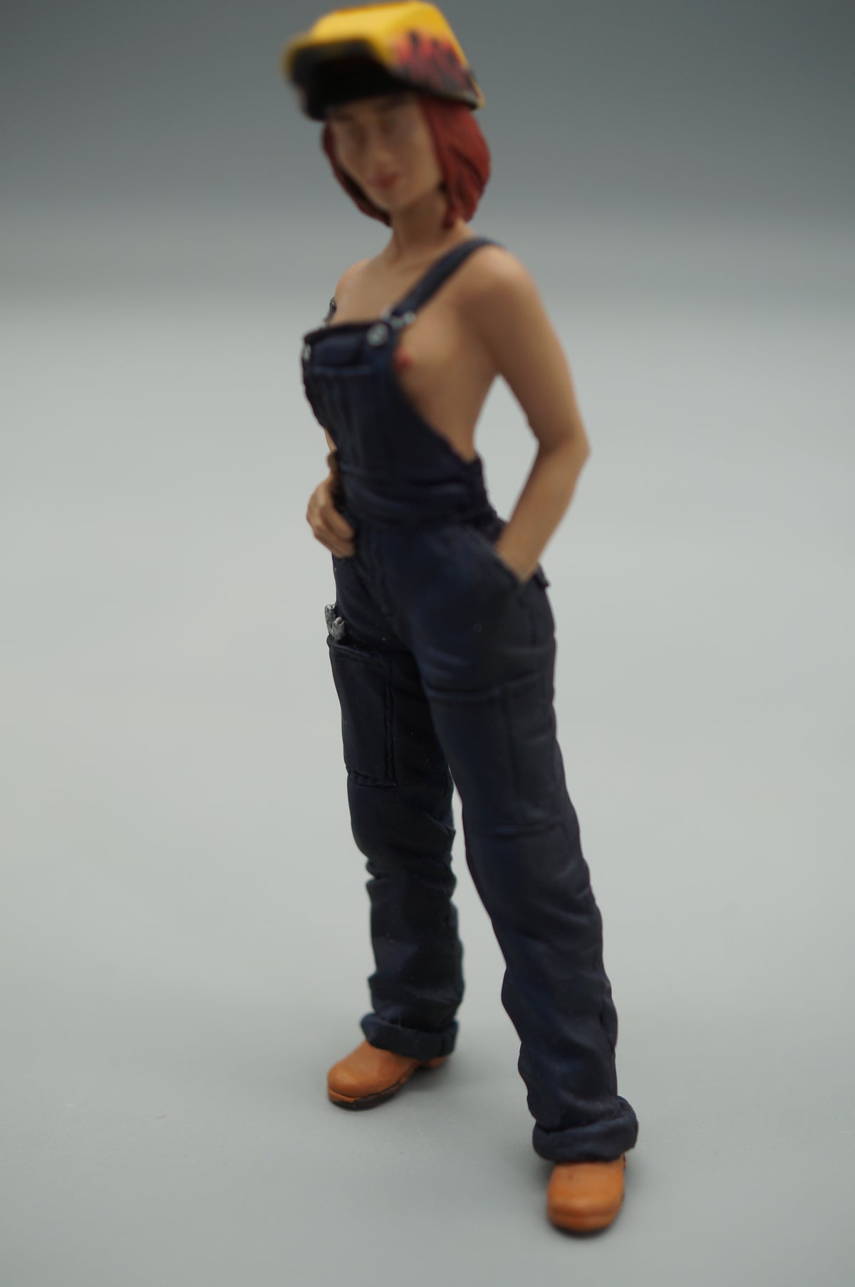 1/18 Mechanic Girl von SF Scale Figures - Handarbeit - pre-owned