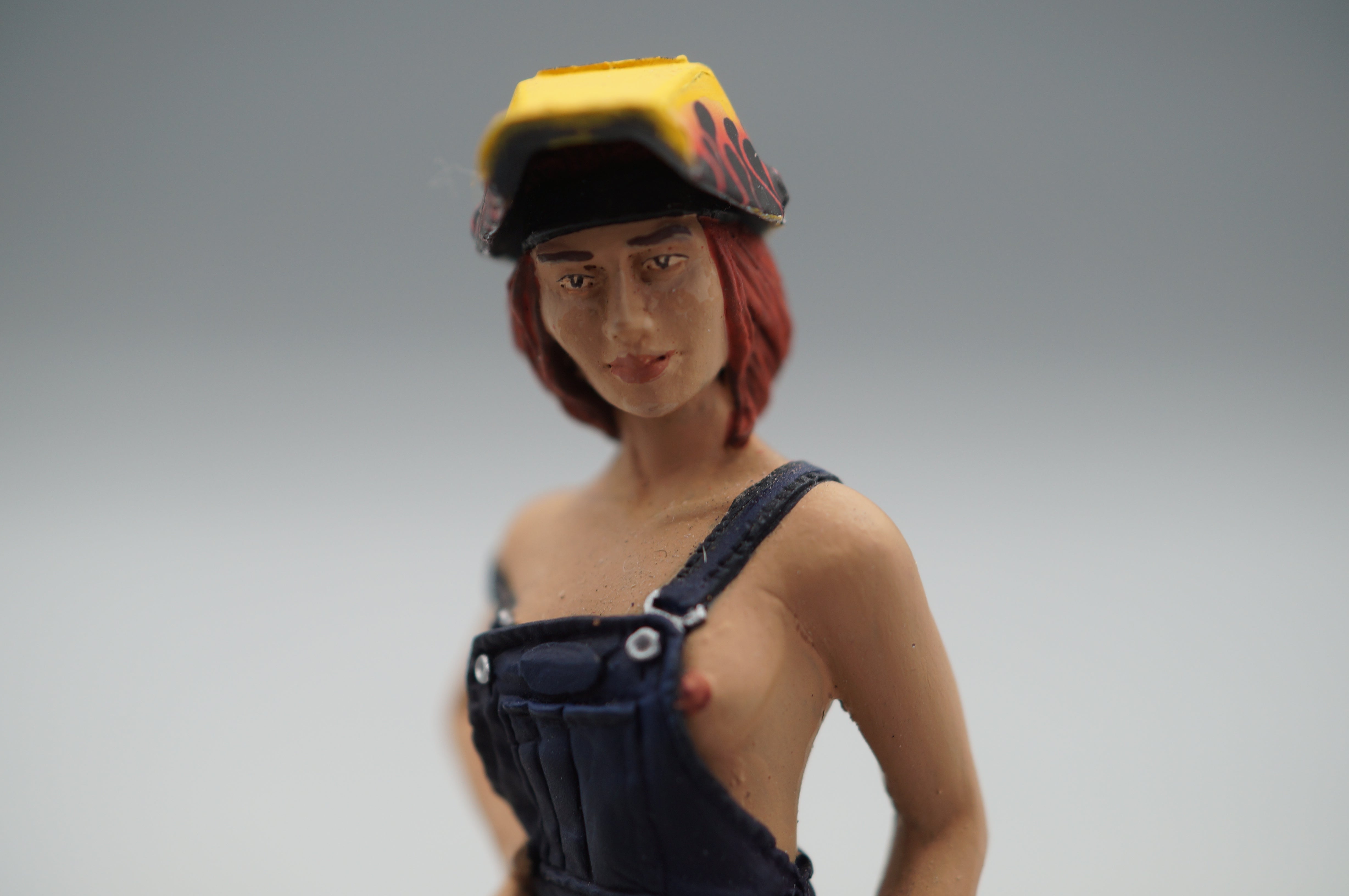 1/18 Mechanic Girl von SF Scale Figures - Handarbeit - pre-owned
