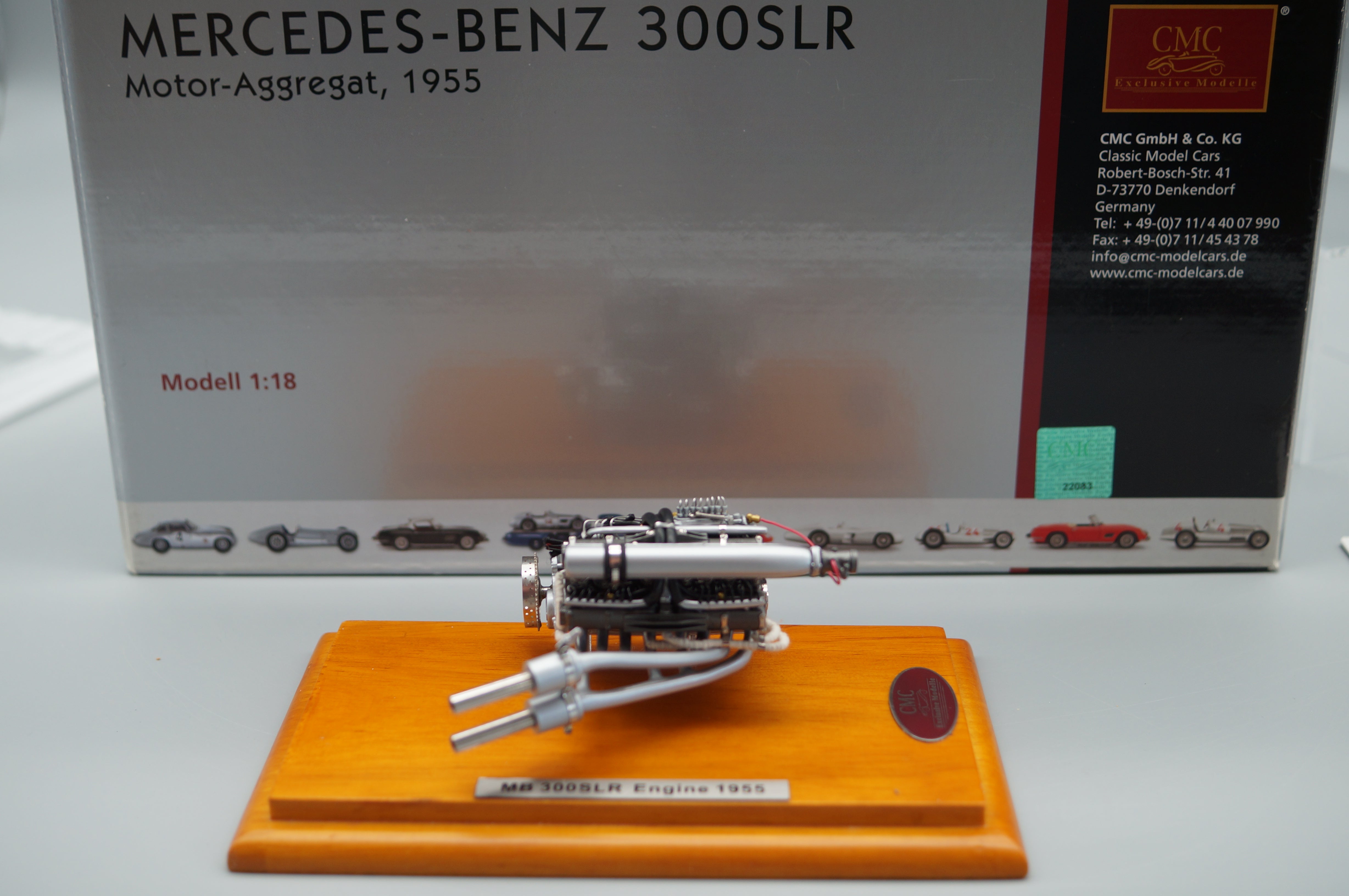 1/18 Mercedes-Benz 300SLR 1955 ENGINE CMC M-120 HPRF686 - from previous owner