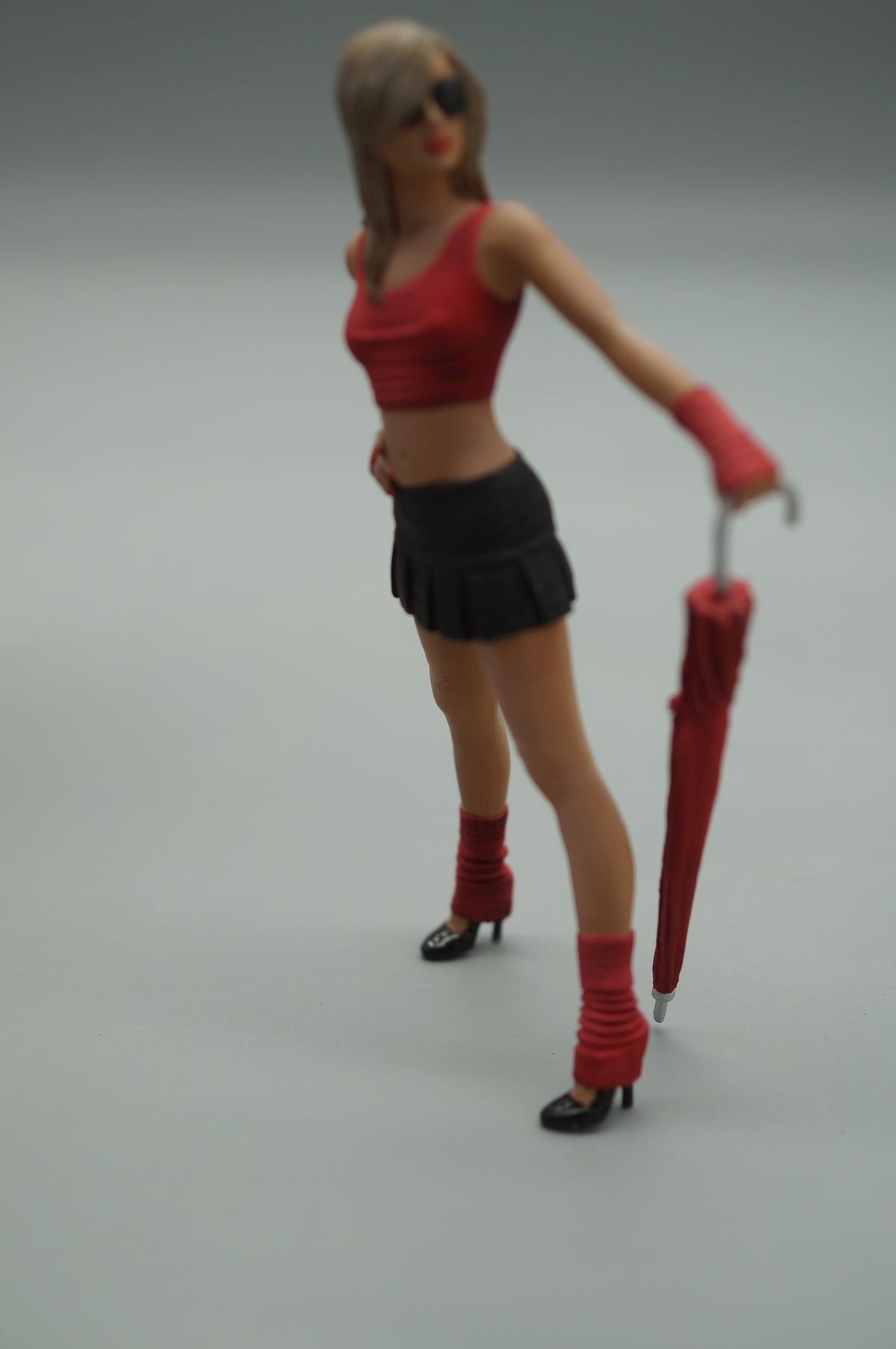 1/18 Girl Umbrella by SF Scale Figures - Handmade -