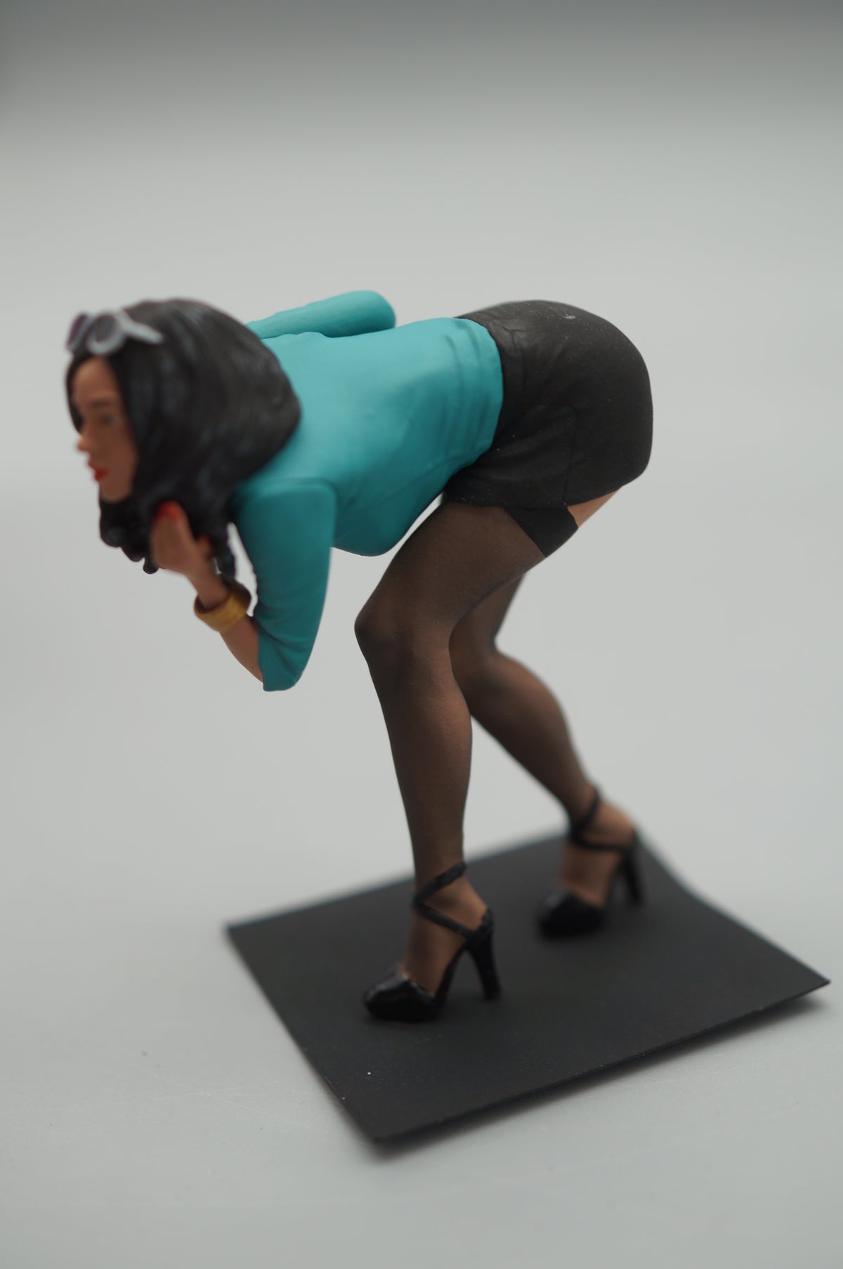 1/18 MIRROR REFLECTION GIRL von SF Scale Figures - Handarbeit - pre-owned