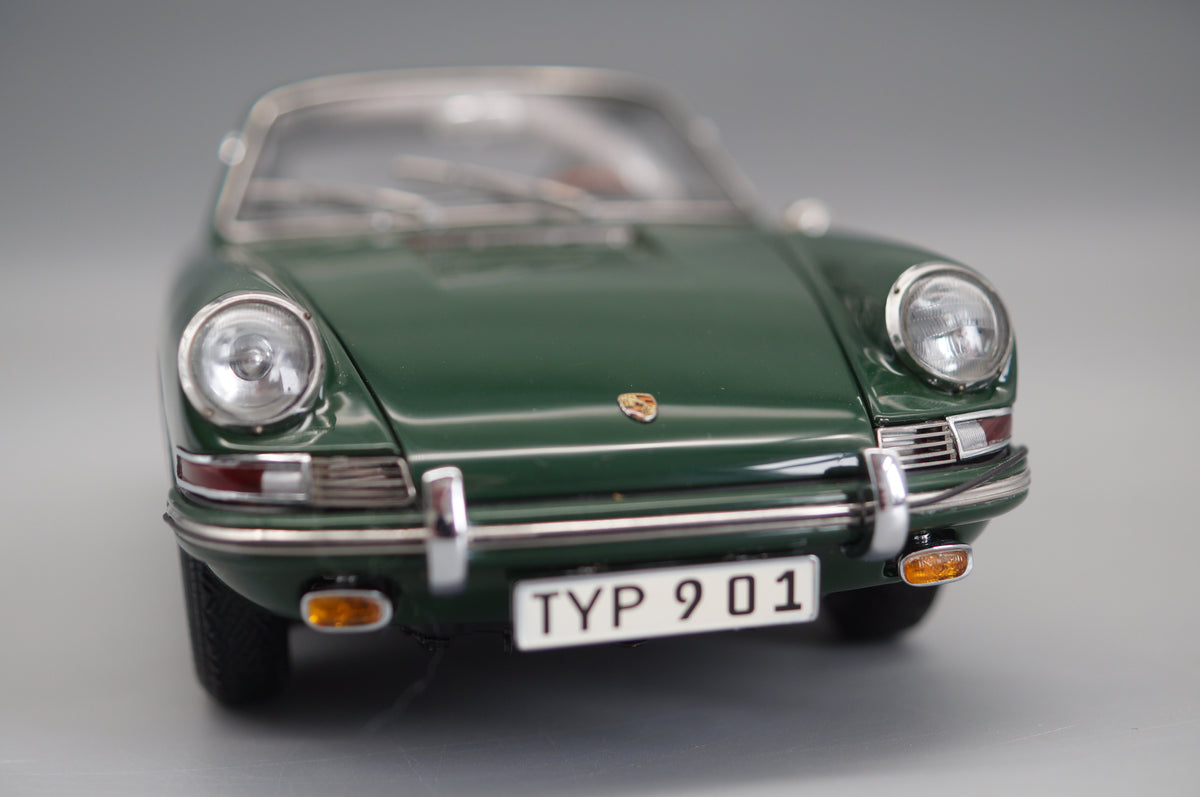 1/18 Porsche 901 Coupe irischgrün #2340/5000 CMC M-067B -pre-owned -MH324