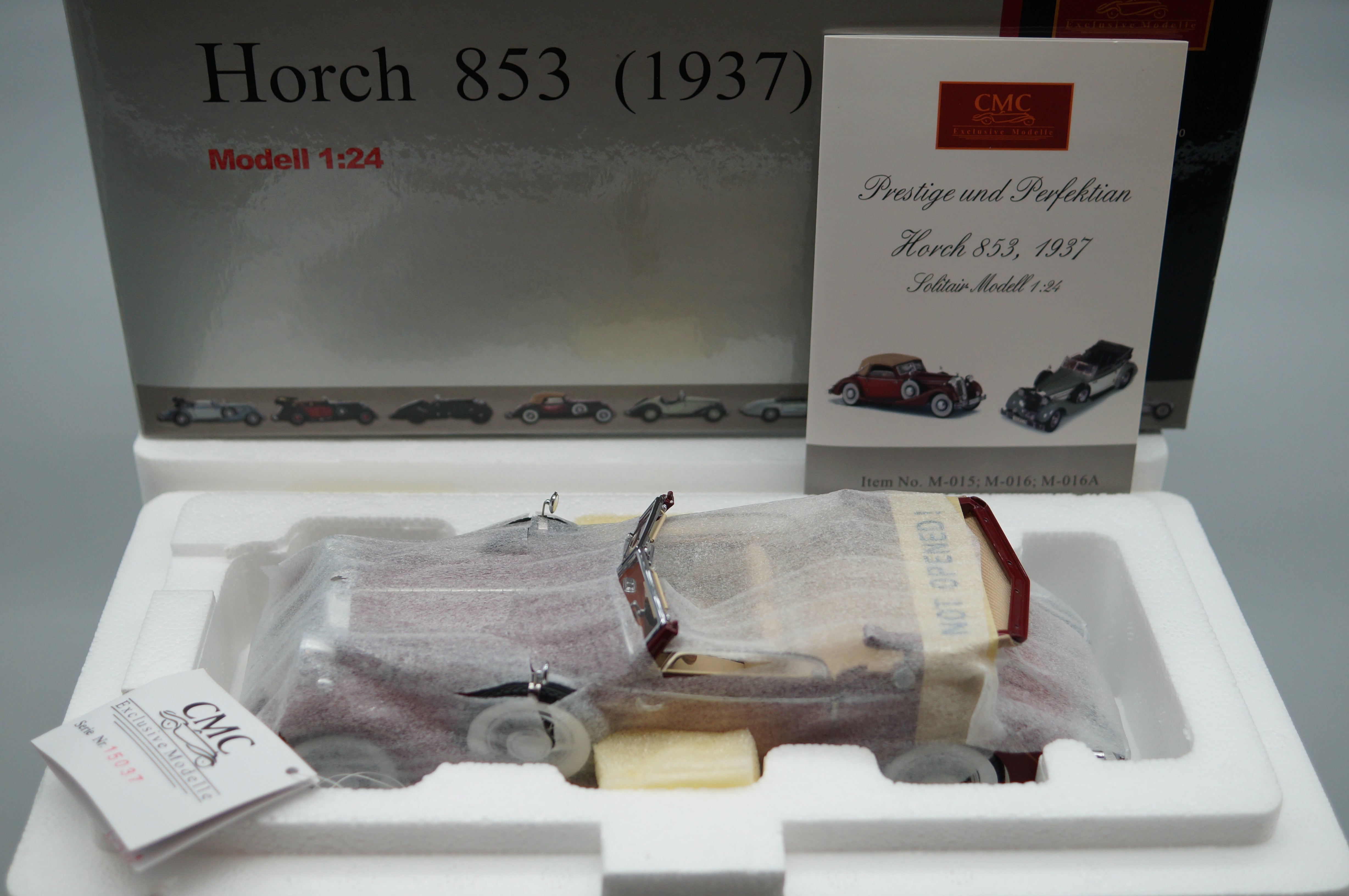 1/24 Horch 853 Cabriolet von 1937 CMC M-016a NEU