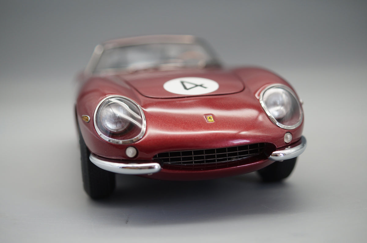 1/18 Ferrari 275 GTB/C #4 Pedro Rodriguez Chassis 09063 from 1966 ruby red #0214/1000 CMC M-213 -pre-owned