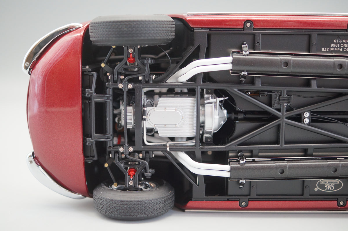 1/18 Ferrari 275 GTB/C #4 Pedro Rodriguez Chassis 09063 from 1966 ruby red #0214/1000 CMC M-213 -pre-owned