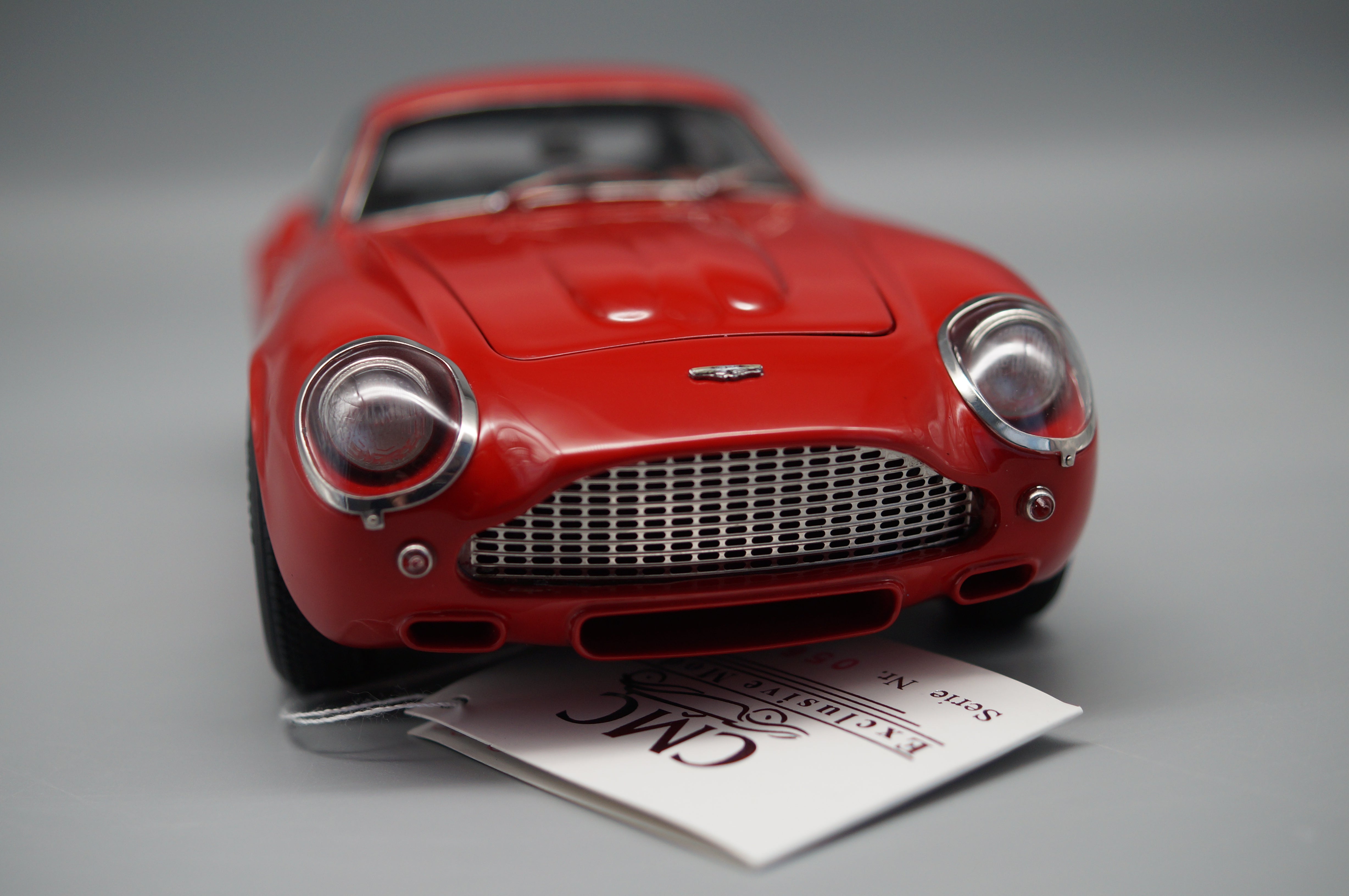 1/18 Aston Martin DB4 GT Zagato red 1961 CMC M-146 LE 1000 pcs