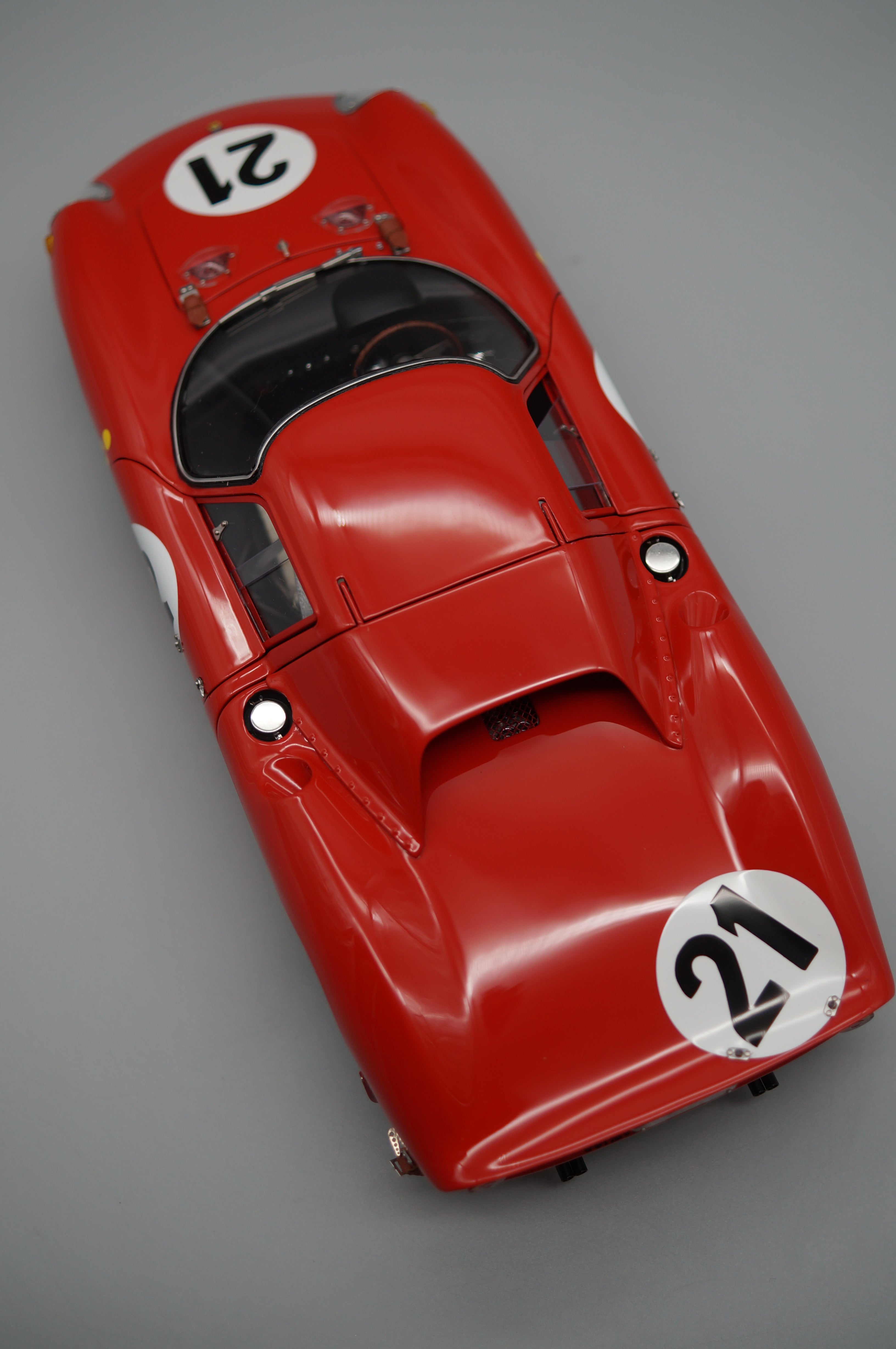 1/18 Ferrari 250 LM #21 RHD 24H Le Mans1965 Rindt/Gregory CMC M-263