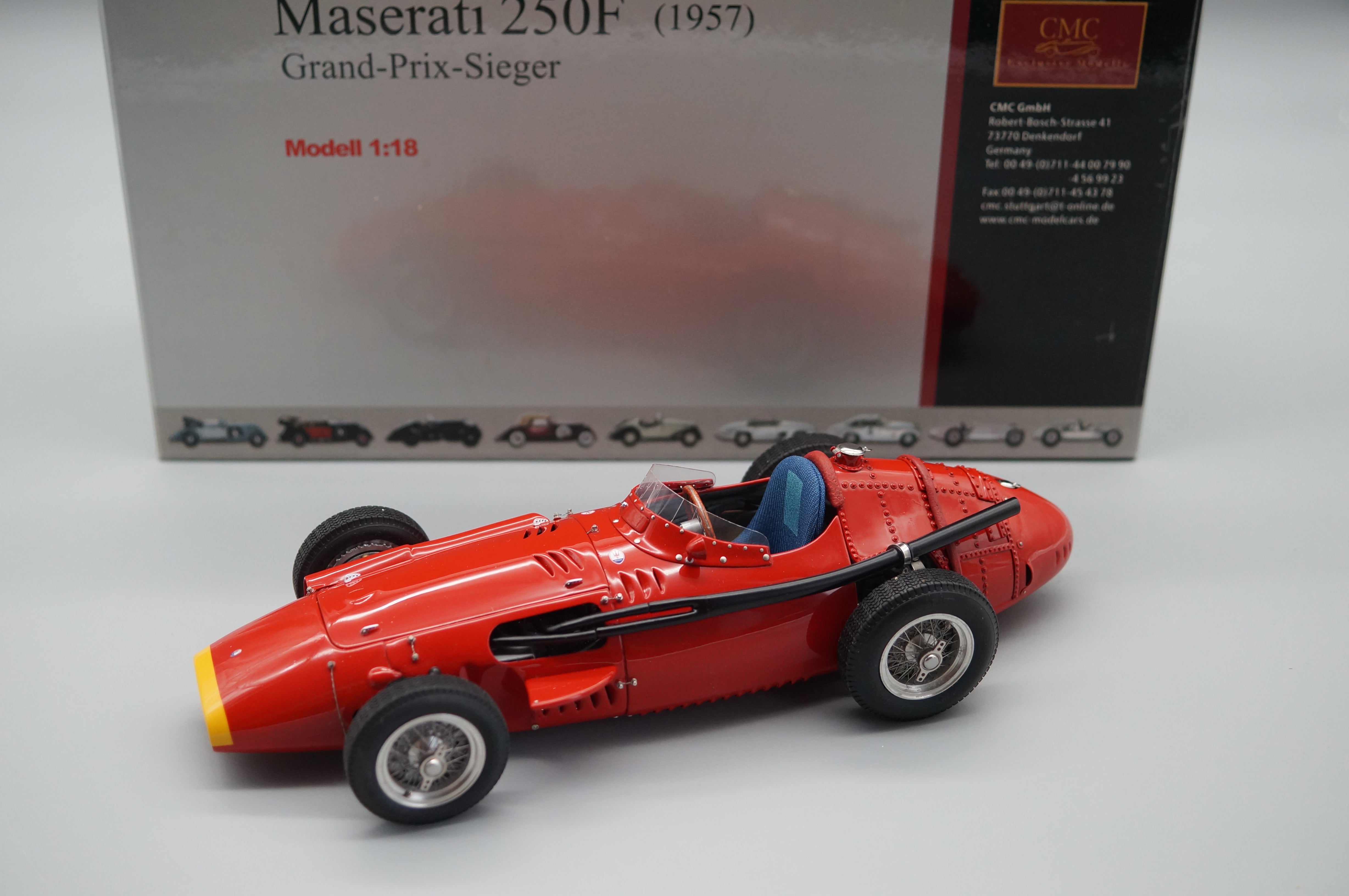 1/18 Maserati 250F #4017 CMC M-051 -pre-owned