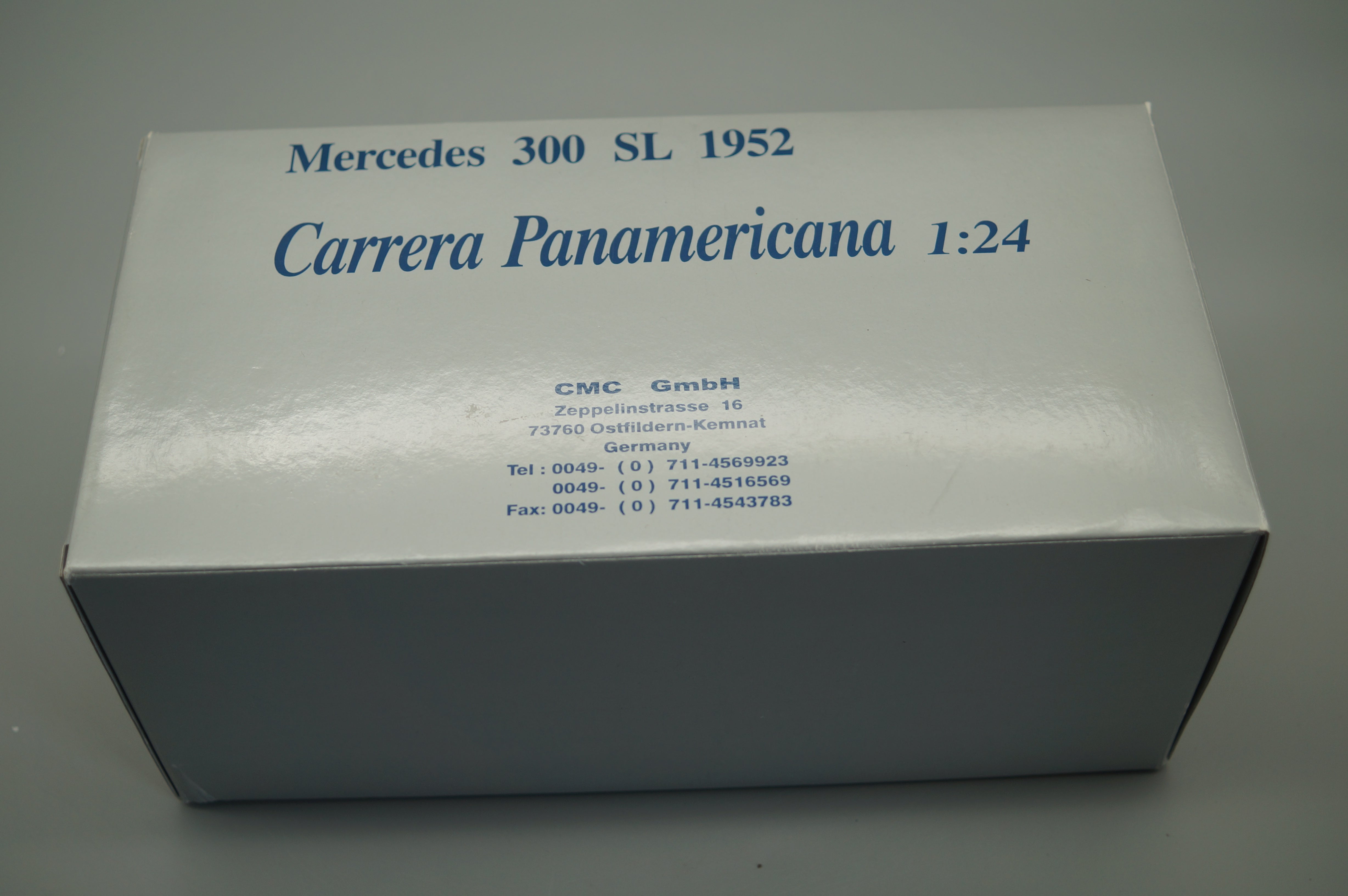 1/24 Mercedes-Benz 300SL #4 Panamericana #1960 CMC M-017 -pre-owned