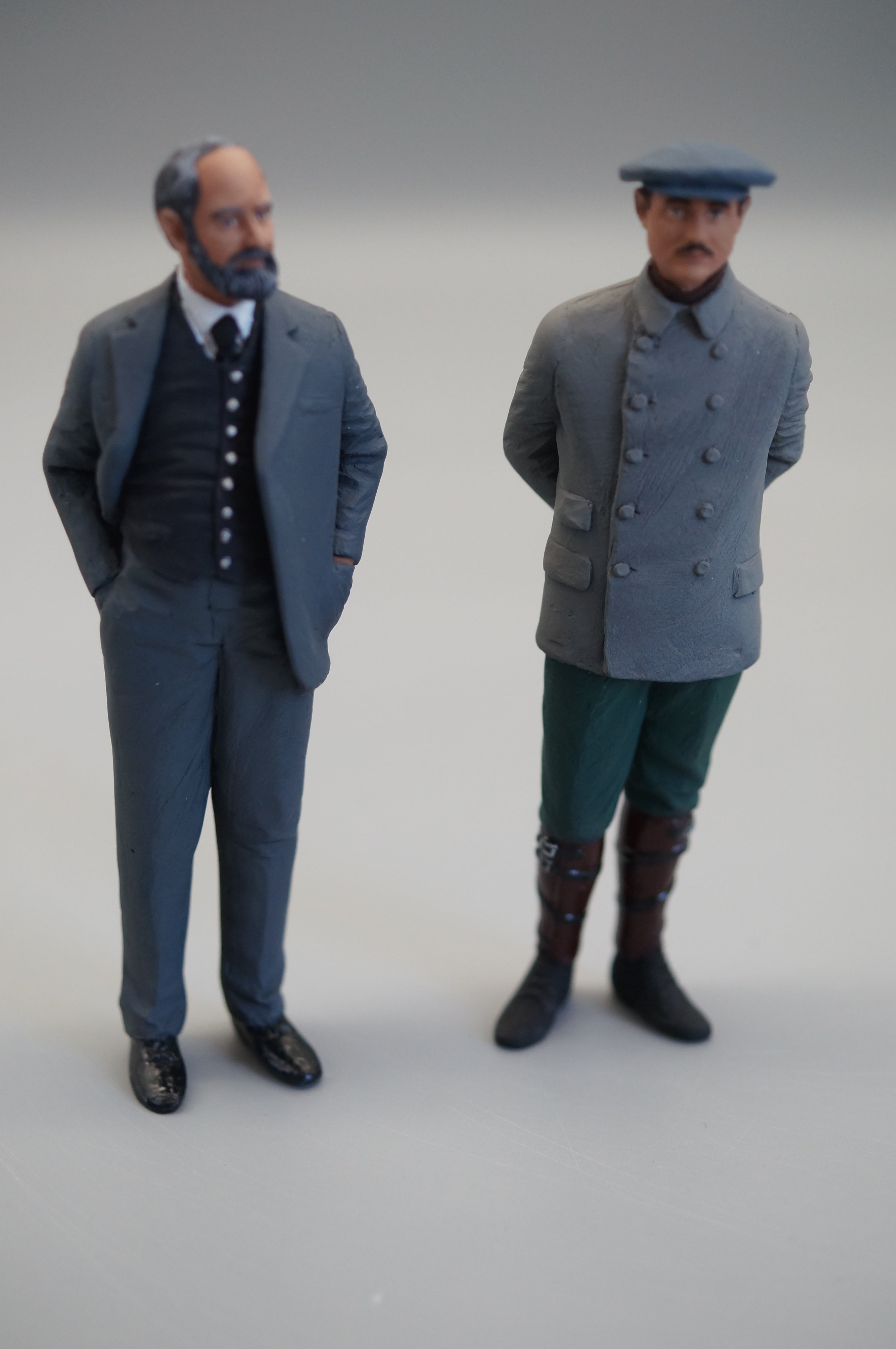 1/18 Charles ROLLS & Henry ROYCE von SF Scale Figures - Handarbeit - pre-owned TS994