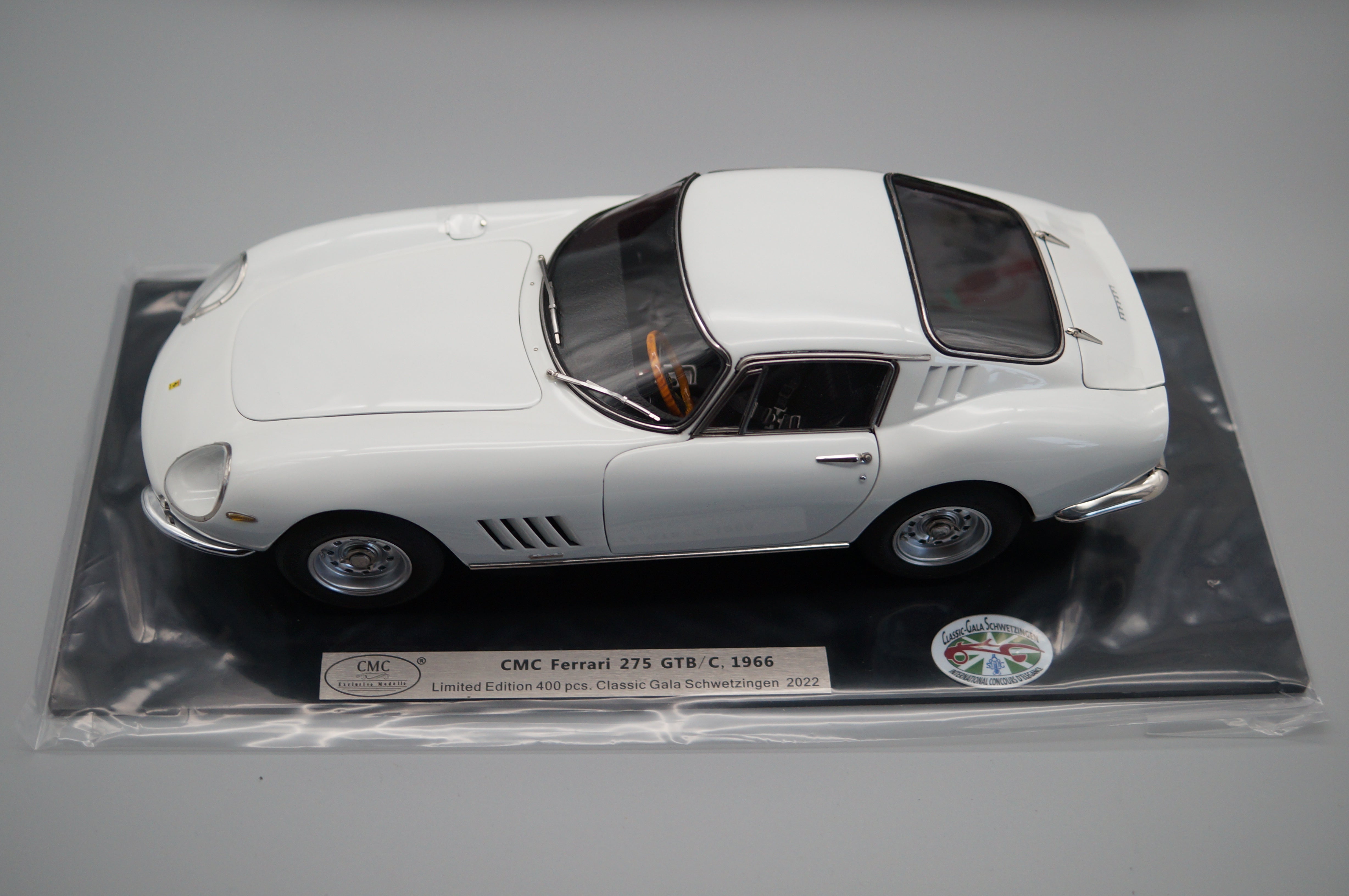 1/18 CMC M-241 Ferrari 275 GTB/C 1966 CLASSIC GALA SCHWETZINGEN -pre-owned-