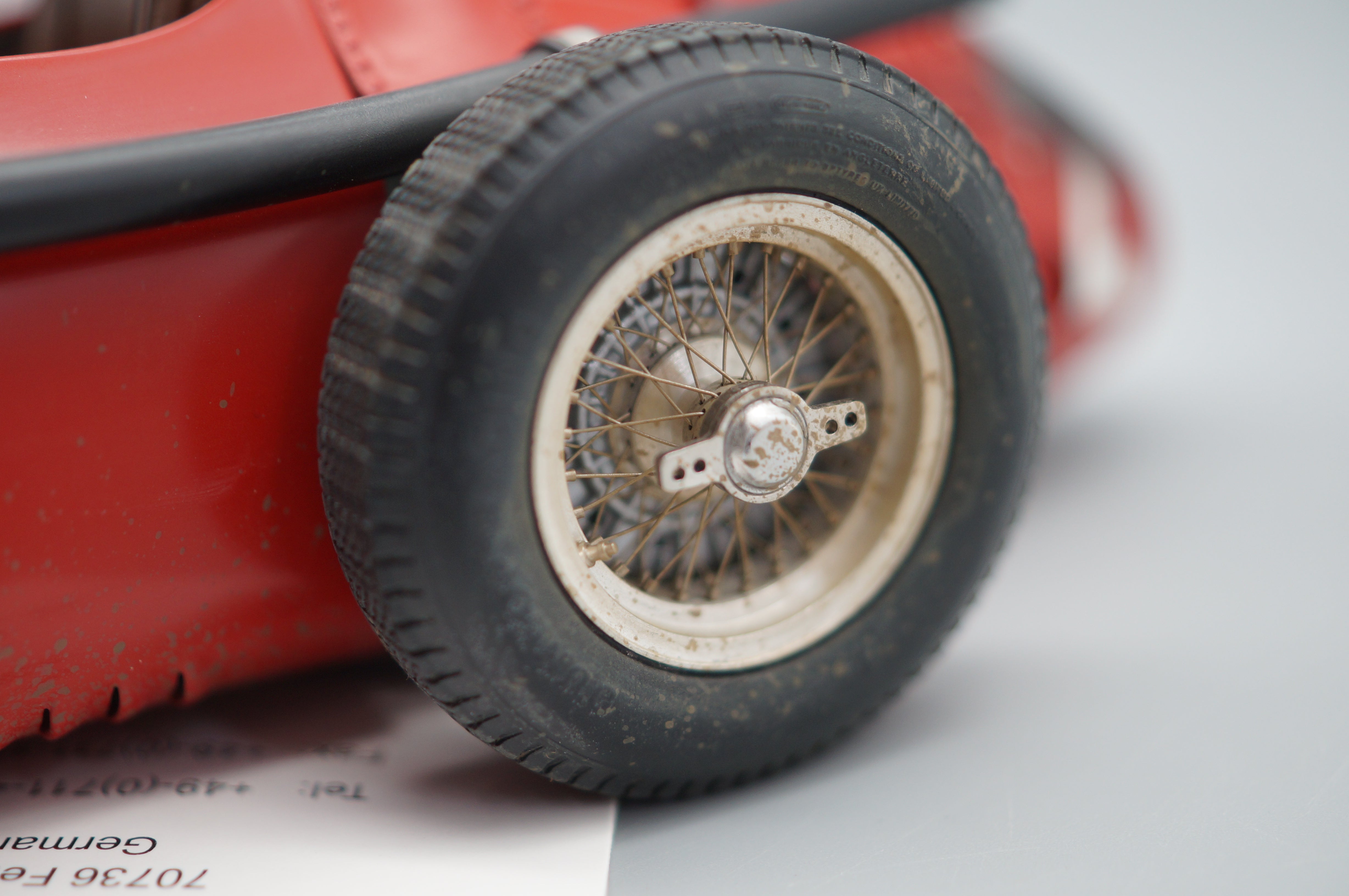 1/18 Maserati 250F #2 Dirty Hero collectors edition 20 years #0057/1000 CMC M-148 - pre-owned