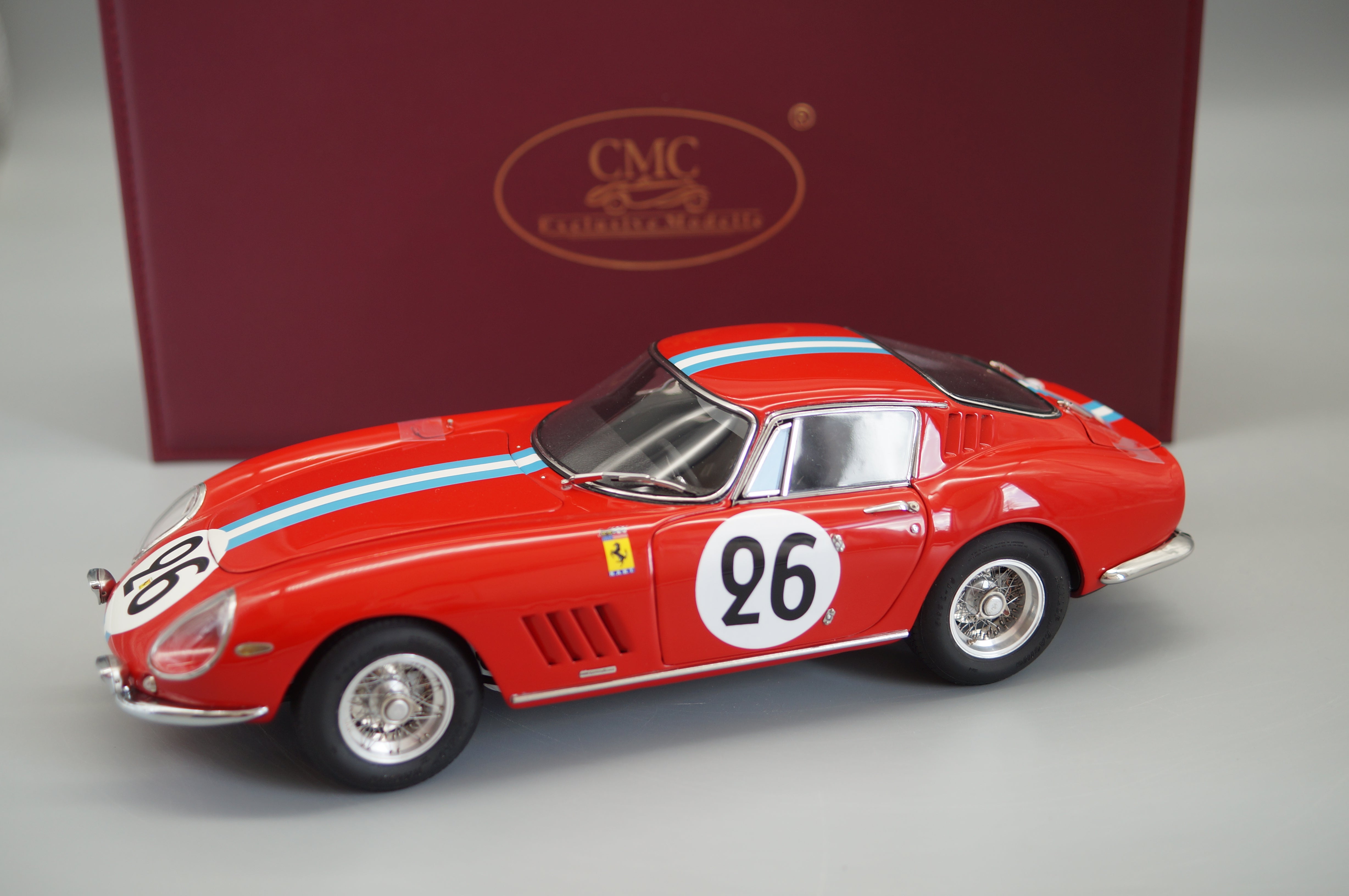 1/18 Ferrari 275 GTB/C #26 Le Mans #1072/1800 CMC M-199 pre-owned