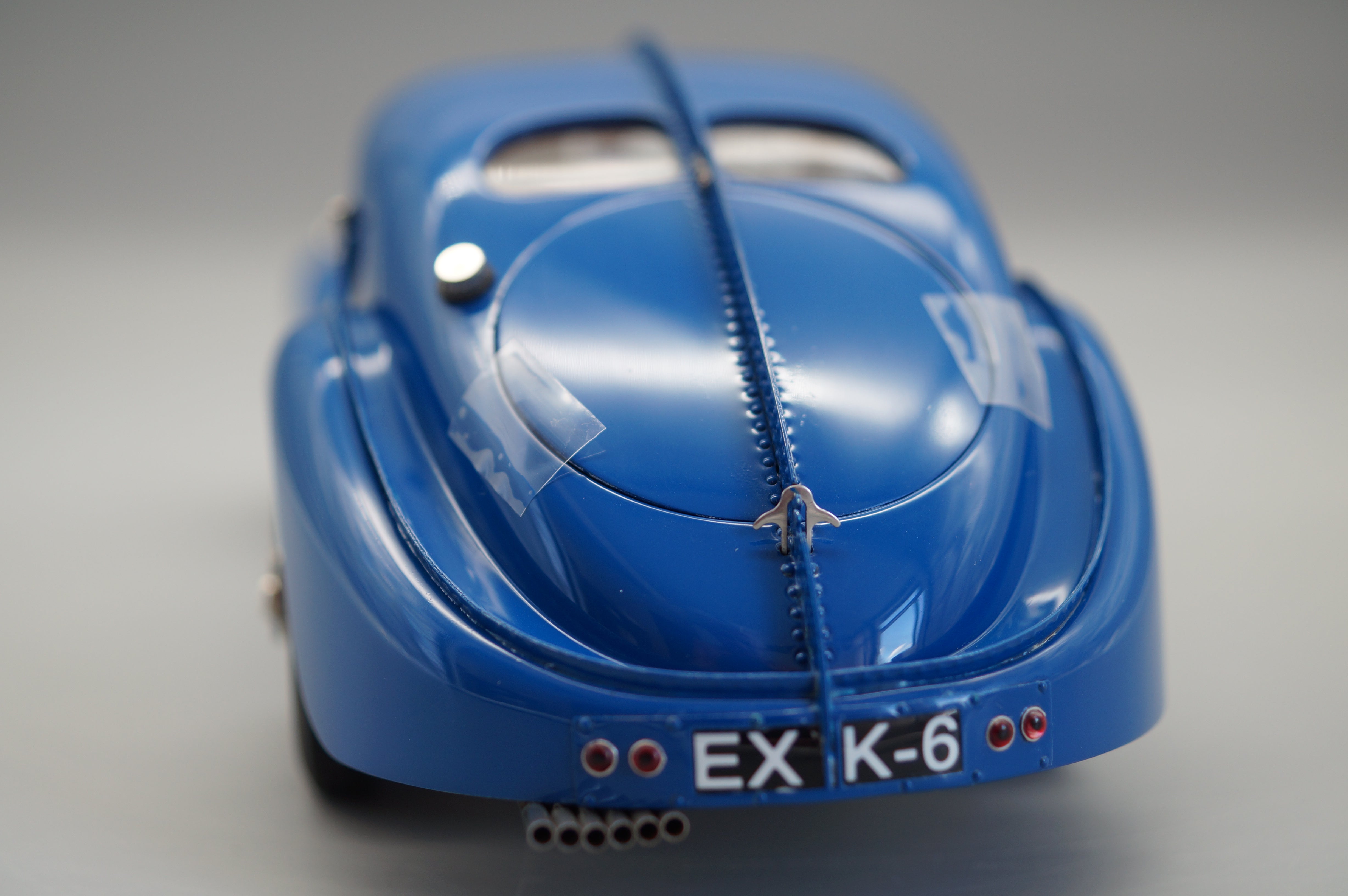 1/18 Bugatti Type 57 SC Atlantic blue R.B. Pope #2541 CMC M-083 -pre-owned-