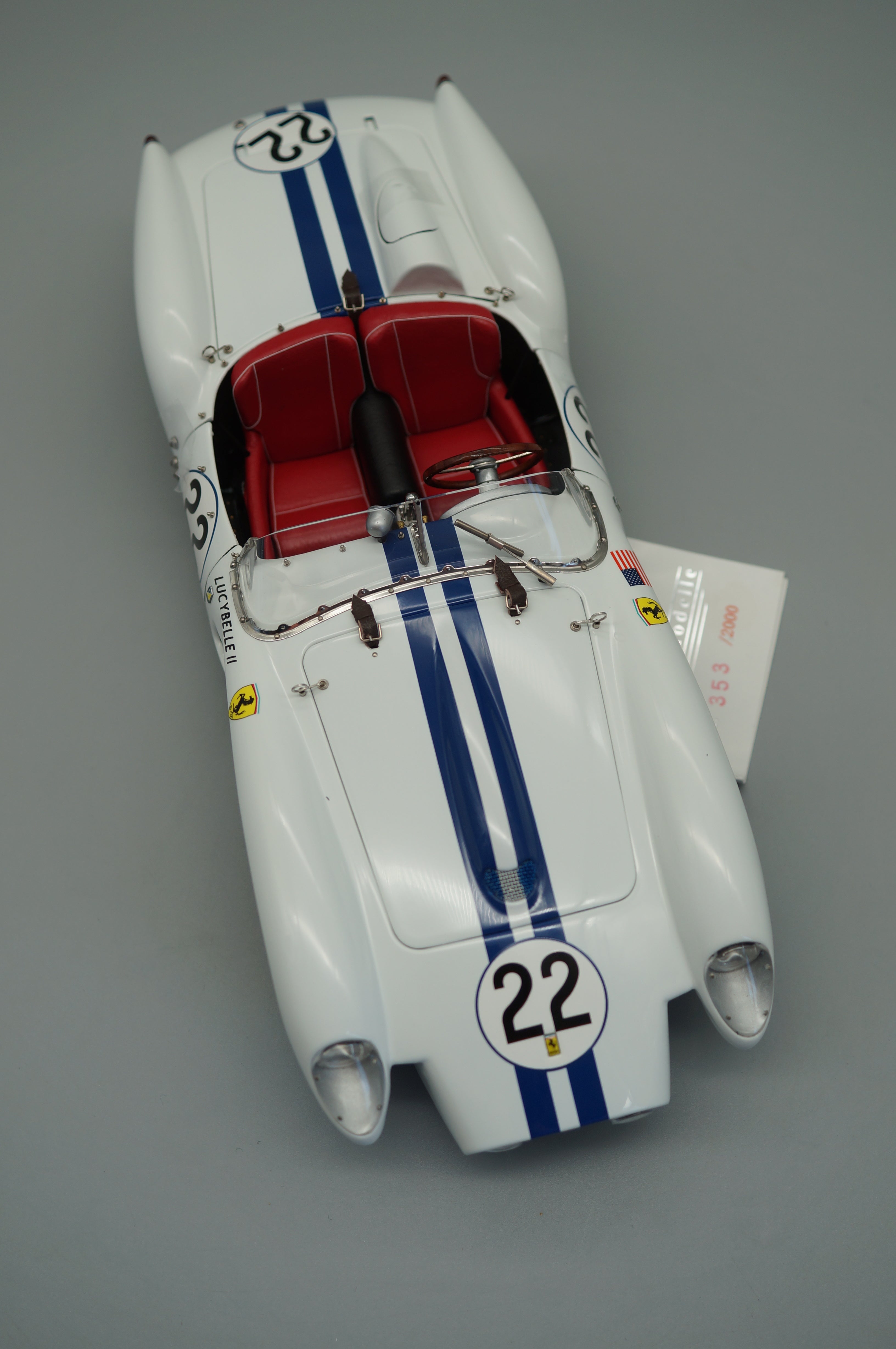 Ferrari 250 Testa Rossa #22 Lucybelle II CMC M-086 limited to 2,000 units -pre-owned-