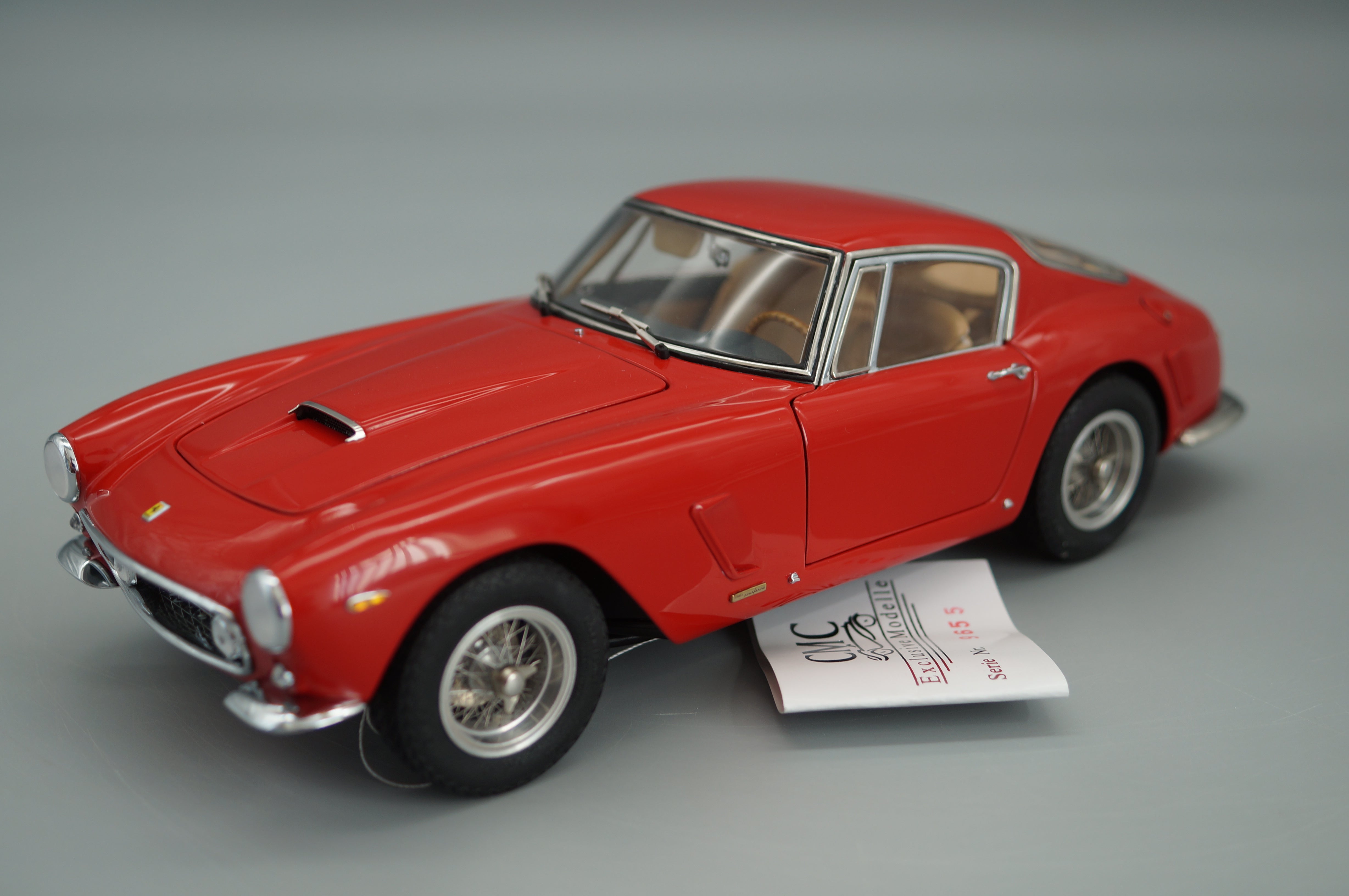 1/18 Ferrari 250 GT Berlinetta passo corto ROT #9655 CMC M-046 - pre-owned