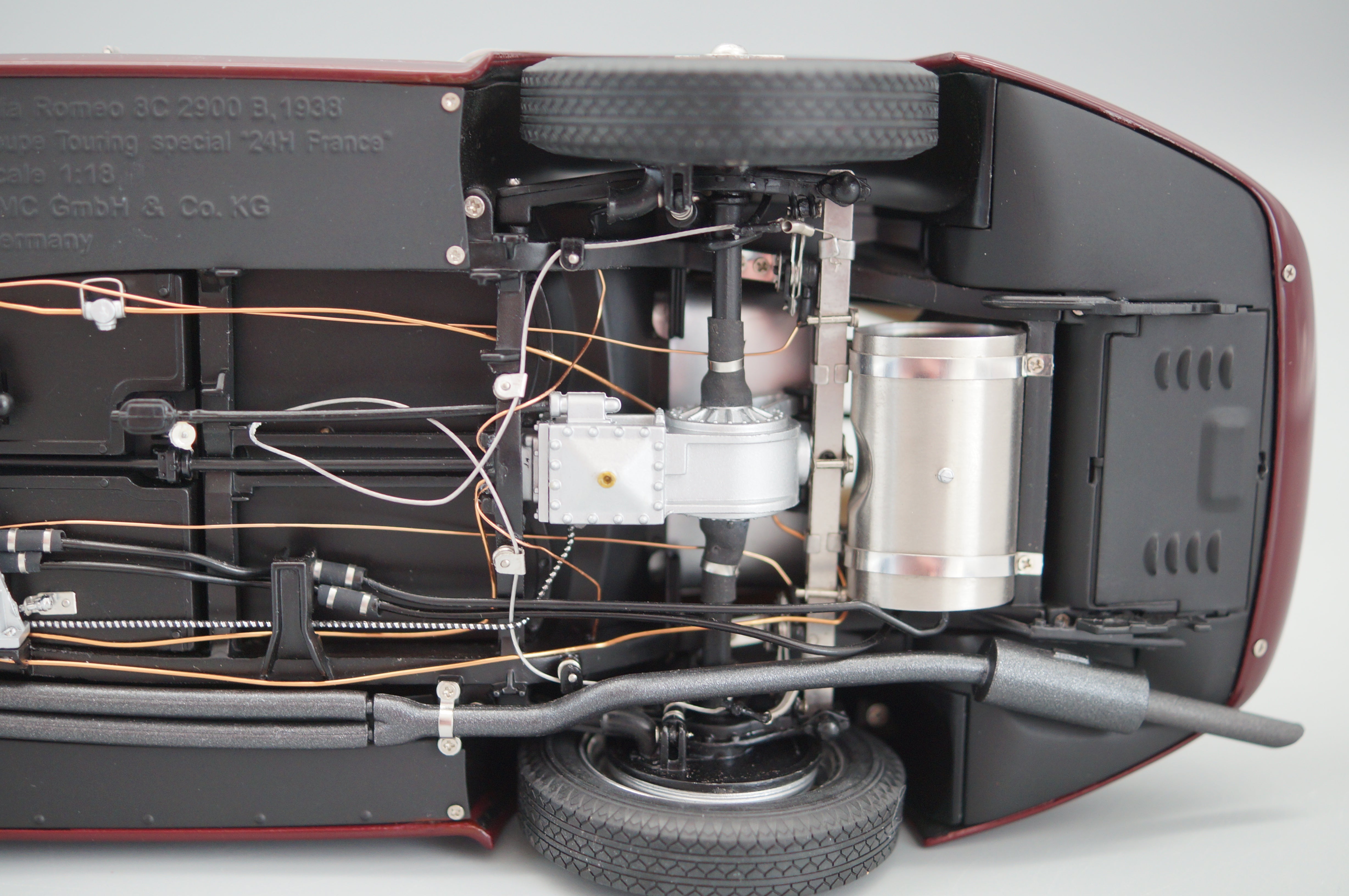 1:18 Alfa Romeo 8C 2900B Speciale #19 Le Mans 1938 #0036/3000 CMC M-111 -PRE-OWNED-
