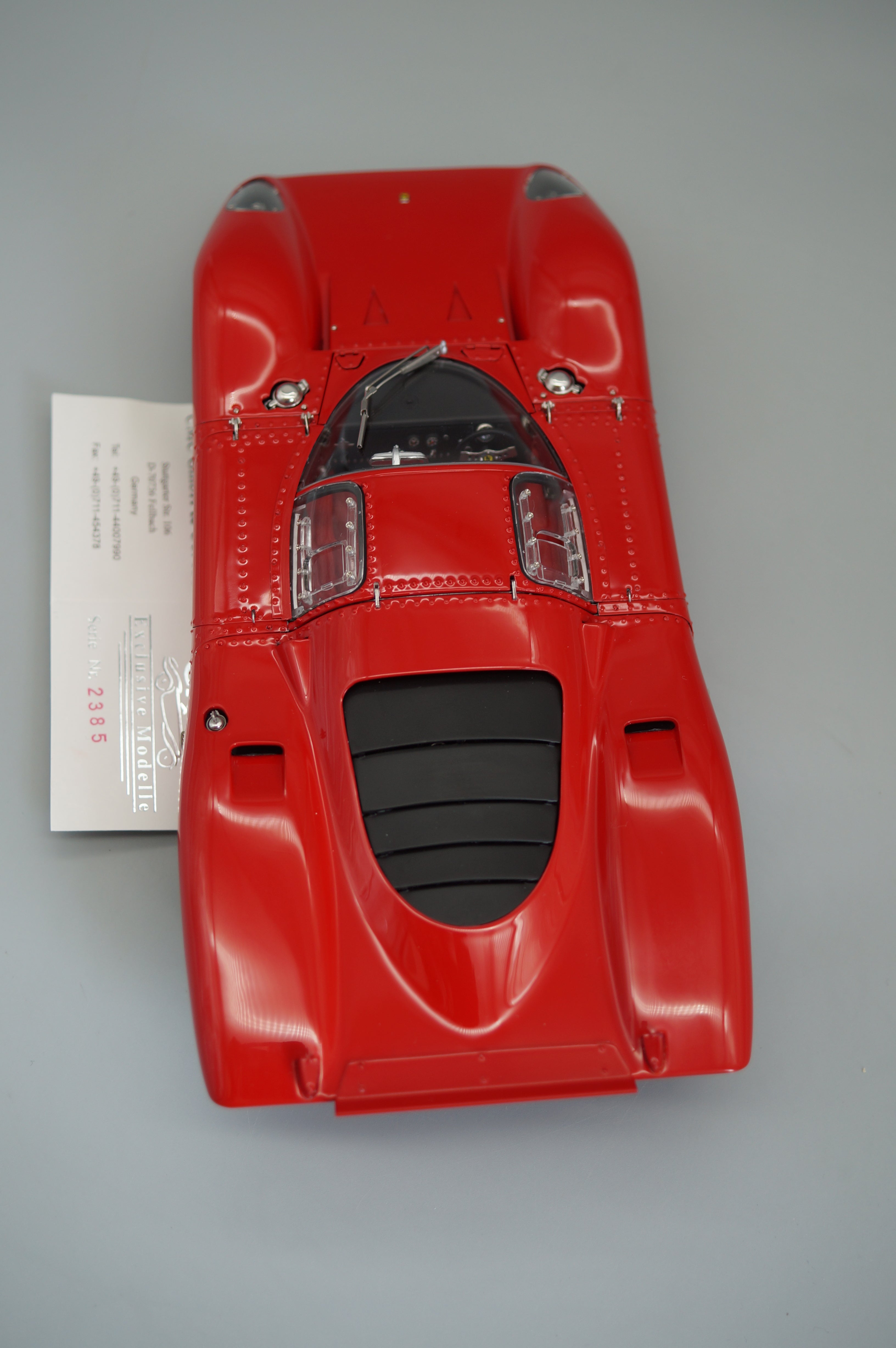 1/18 Ferrari 312P Berlinetta #0620 CMC M-096 -used-