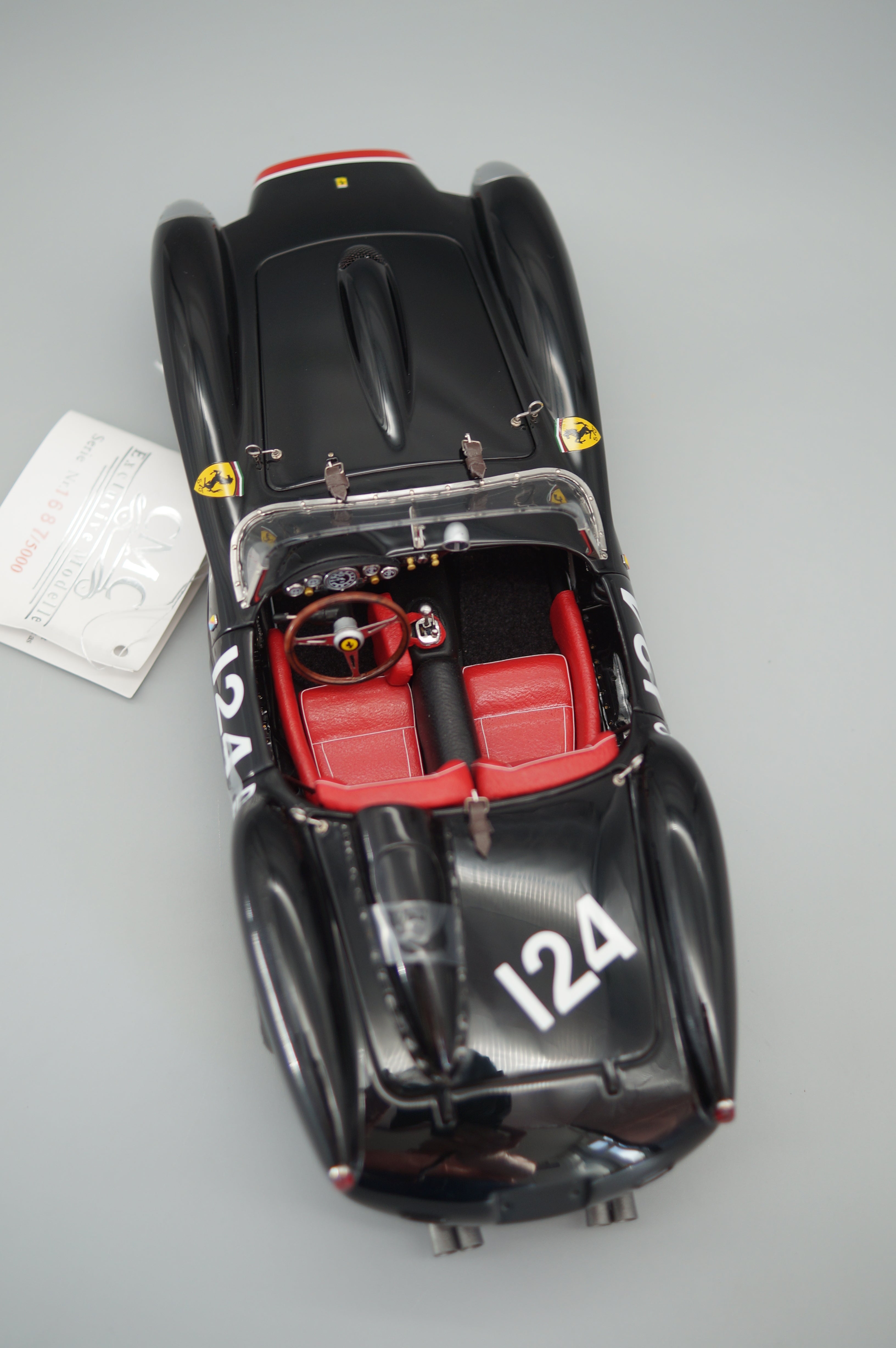 1/18 Ferrari 250 Testa Rossa #DM124 1958 (black) Limited Edition #0602/5000 pieces CMC M-081 -pre-owned-