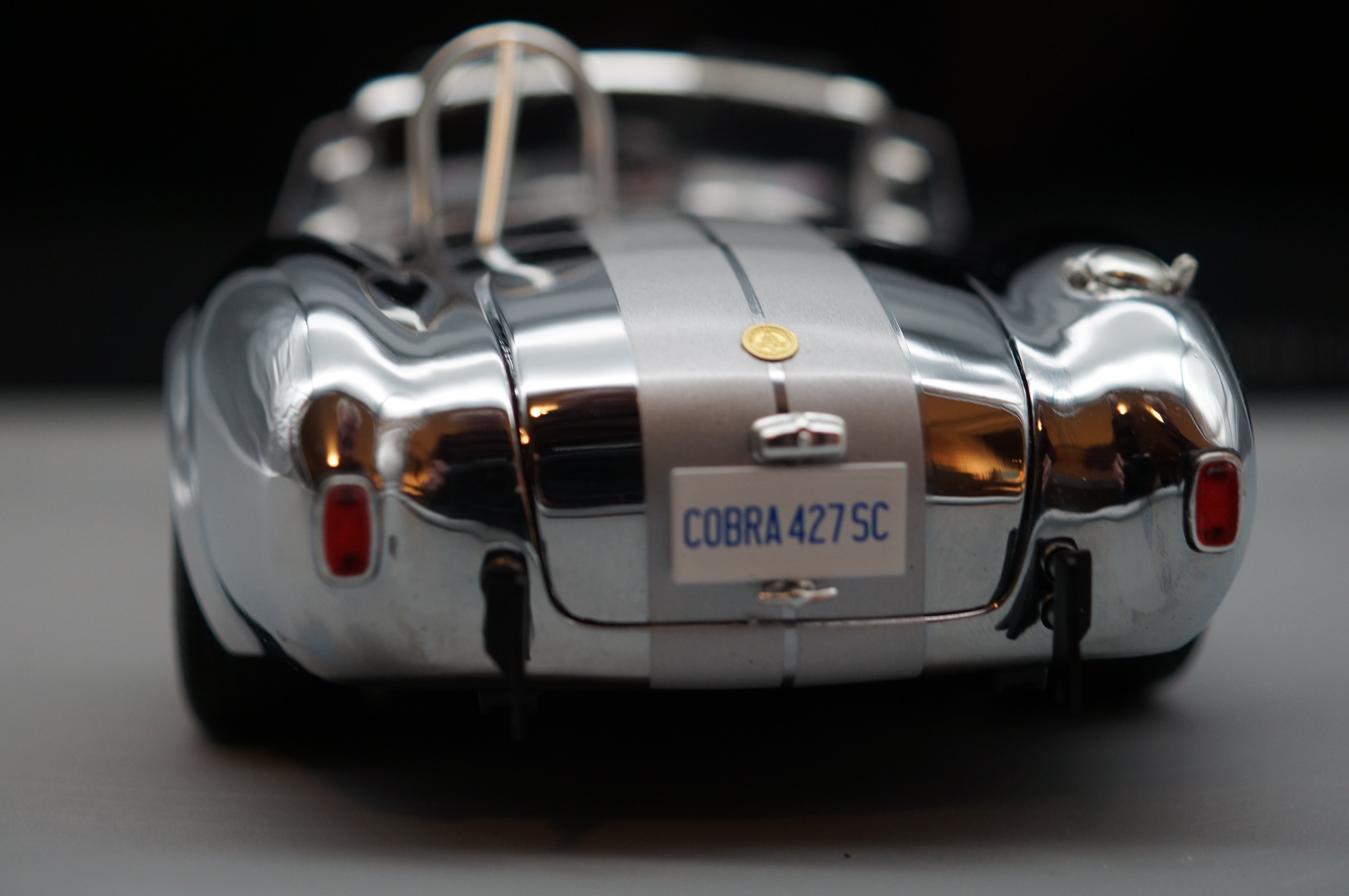 1/18 Kyosho SHELBY Cobra 427 S/C CHROME Edition No. 08047CP