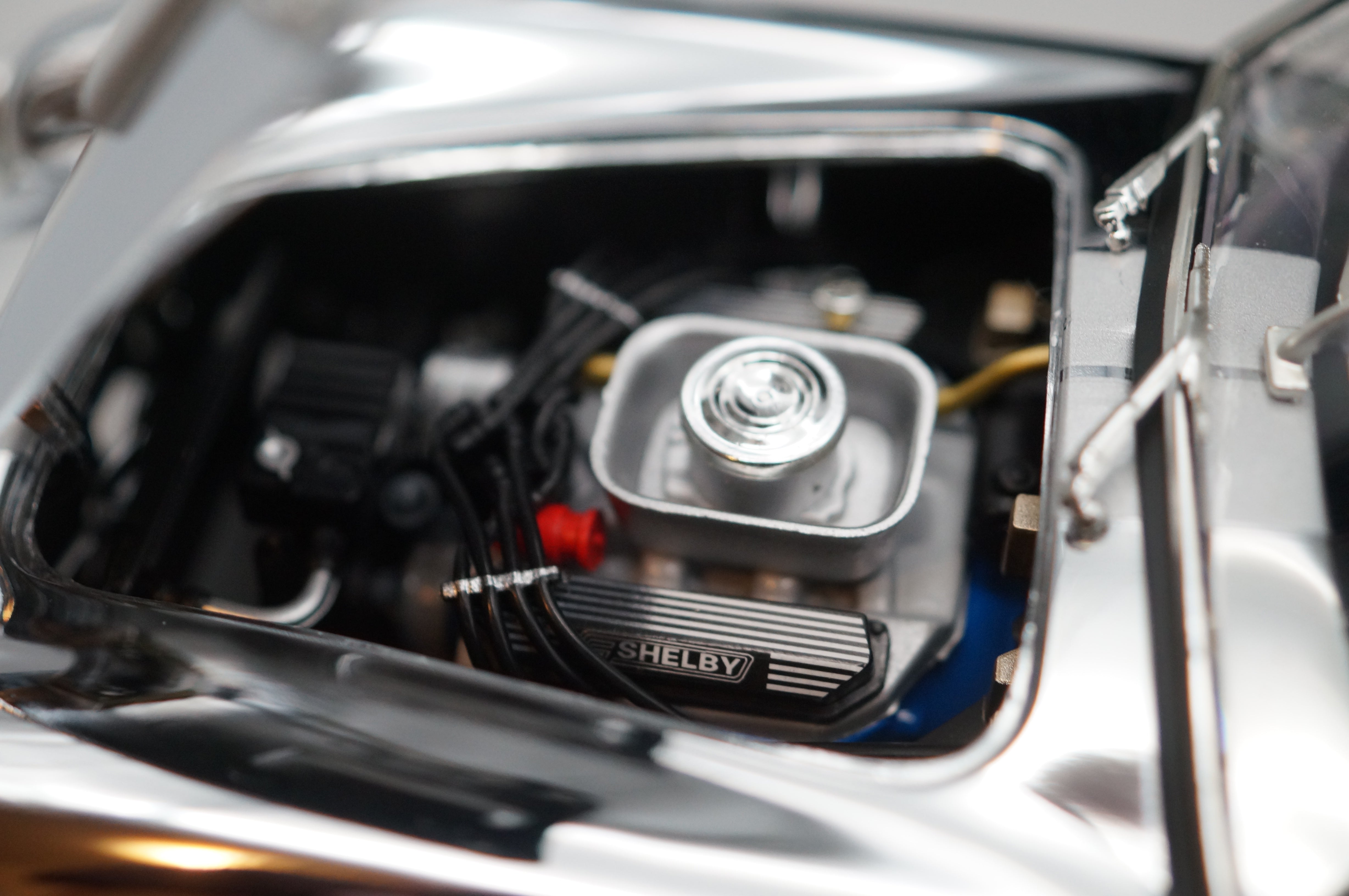 1/18 Kyosho SHELBY Cobra 427 S/C CHROME Edition No. 08047CP