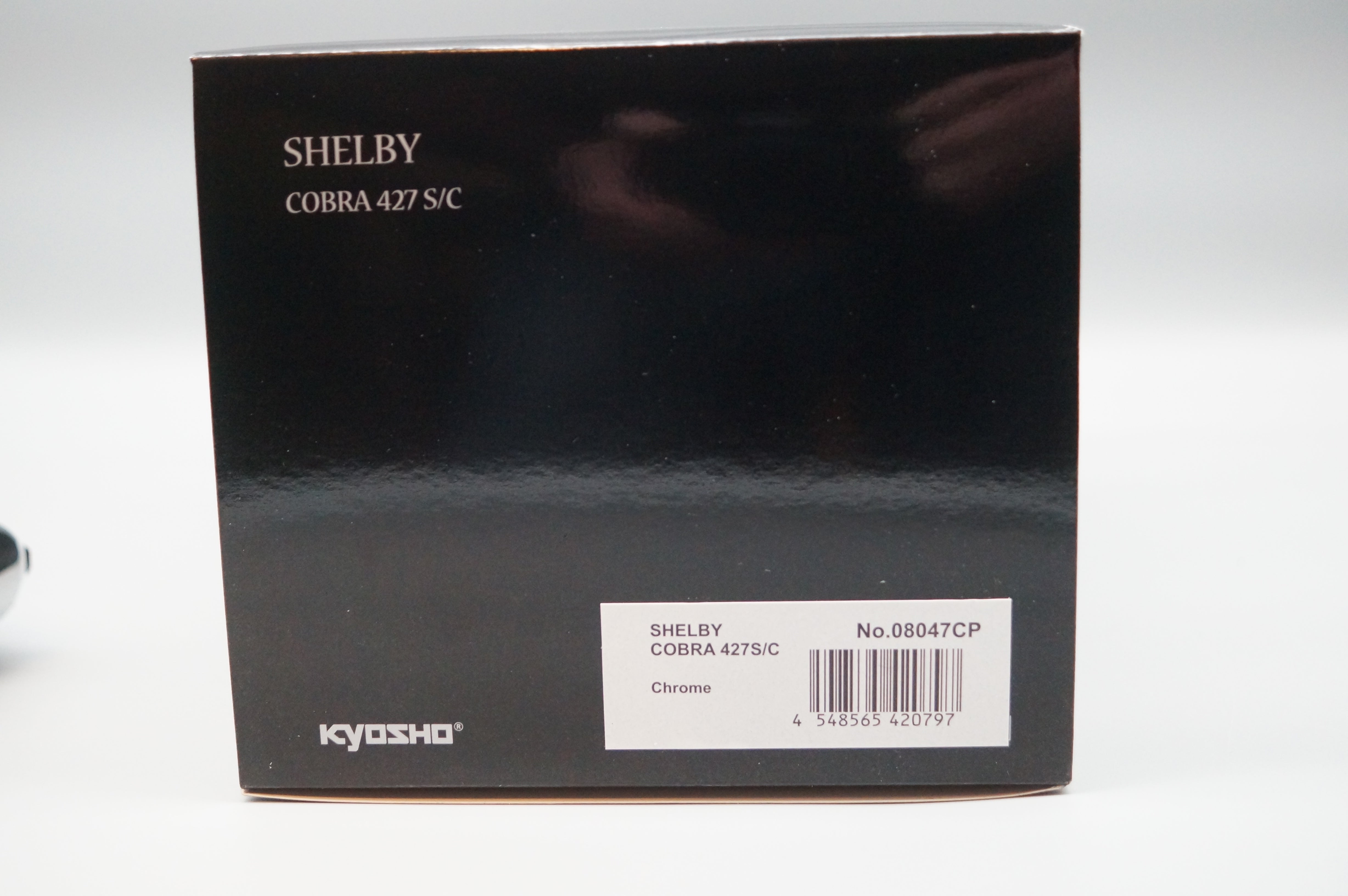 1/18 Kyosho SHELBY Cobra 427 S/C CHROME Edition No. 08047CP