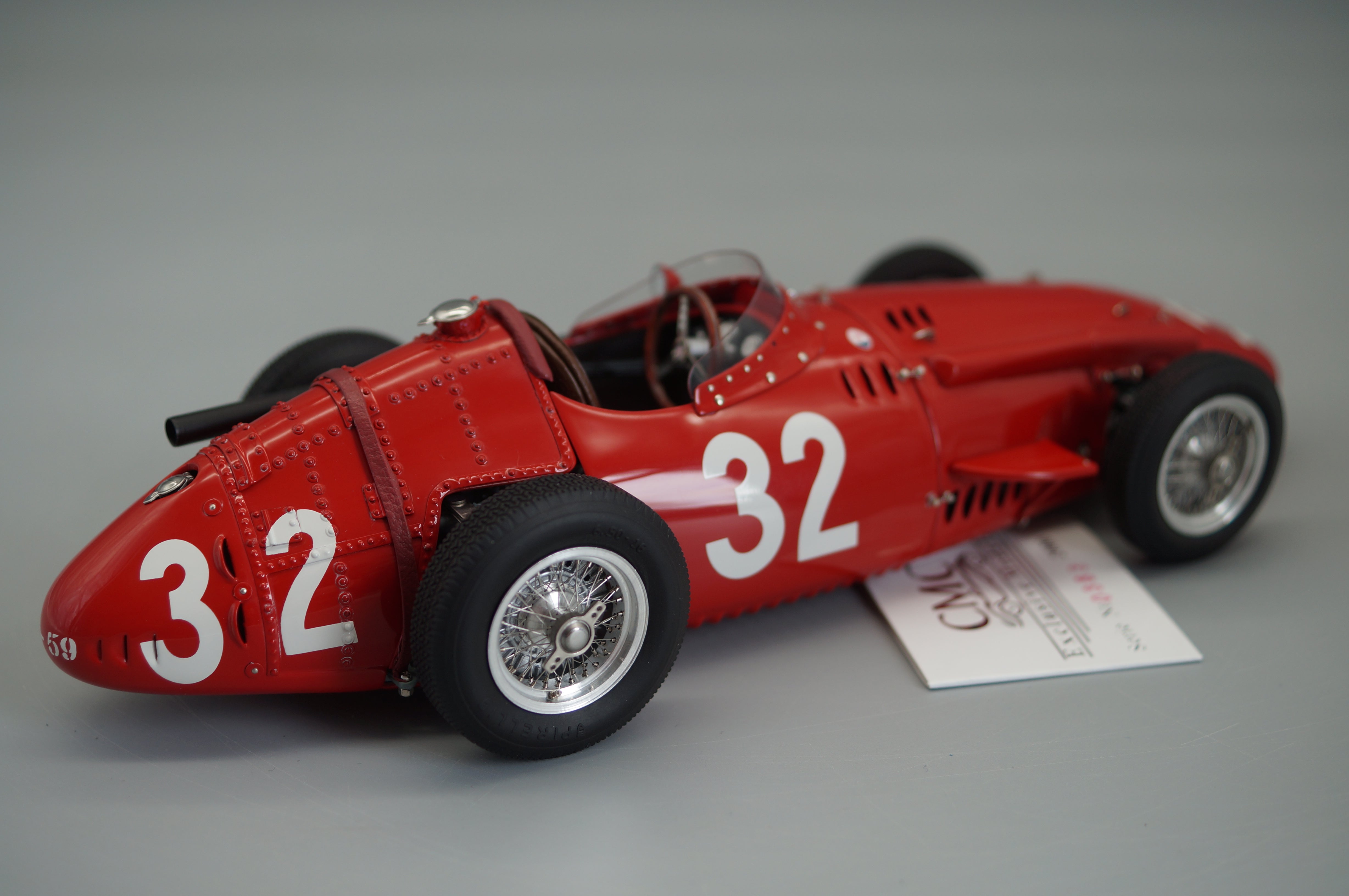 1/18 Maserati 250F #32 GP Monaco "Fangio" #0383/2000 CMC M-101 -pre-owned