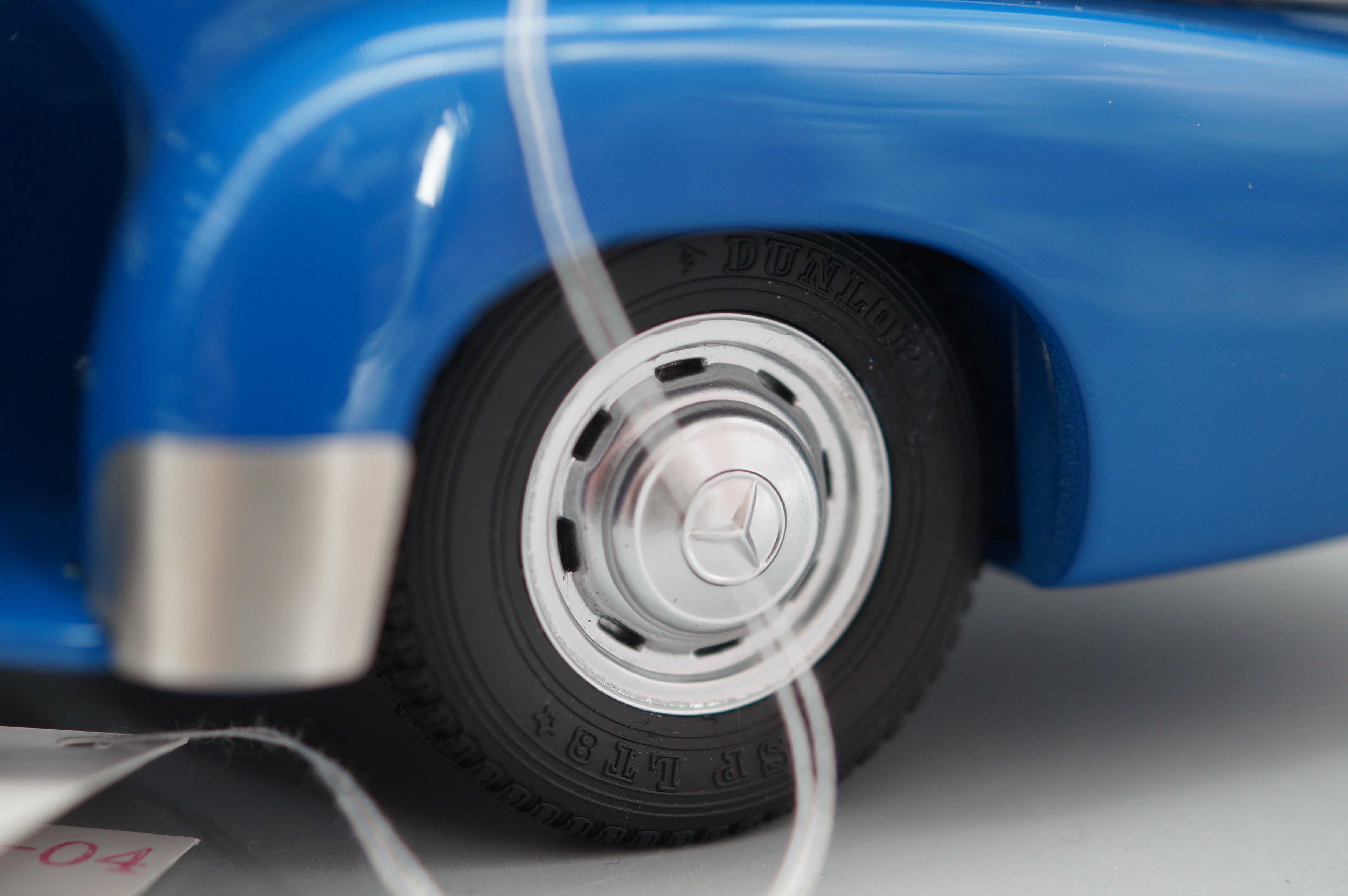 1:18 Mercedes-Benz Race Transporter "The Blue Wonder" 1954/55 REVISED VERSION #1224 CMC M-143 -pre-owned