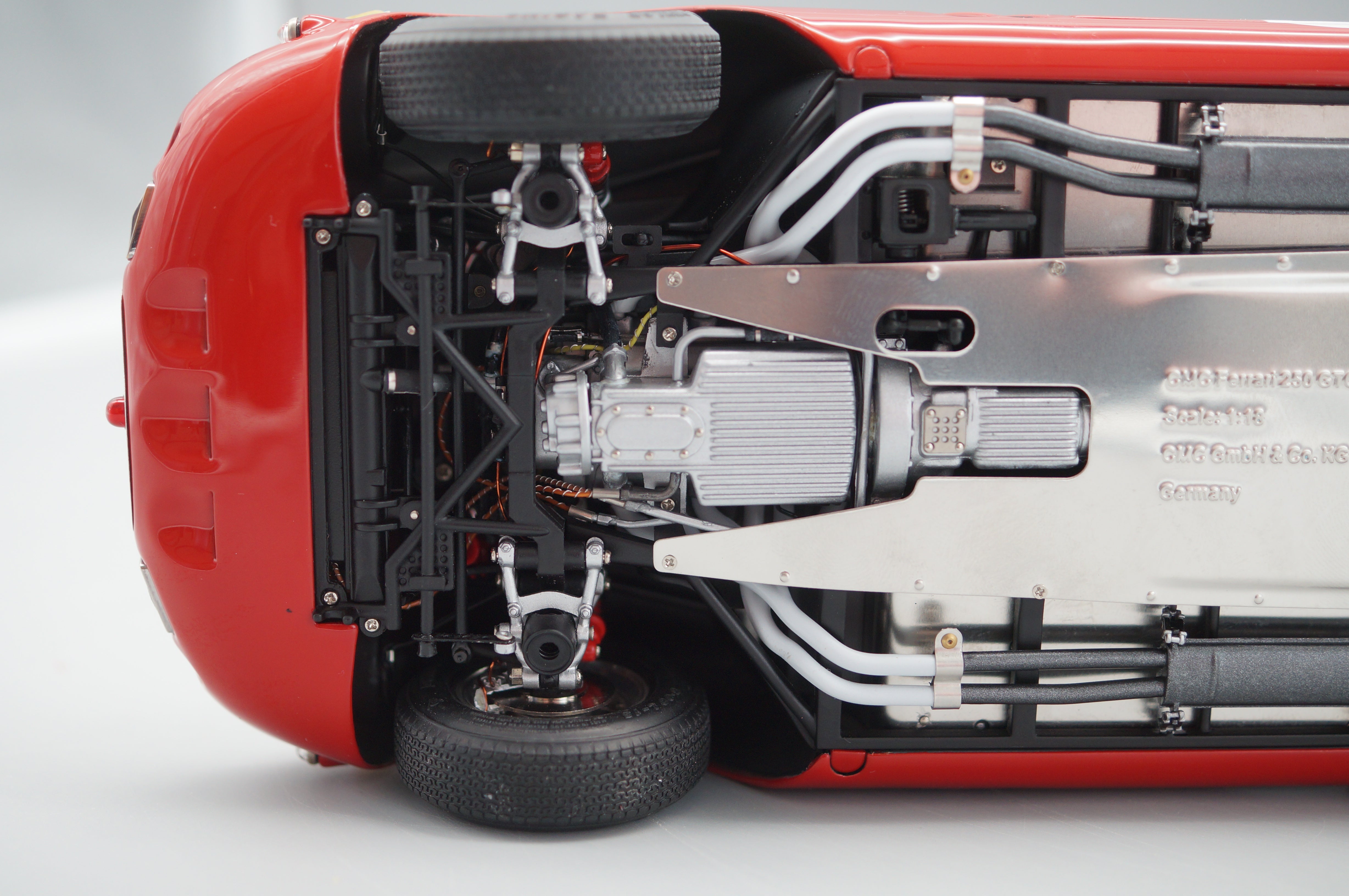 1/18 CMC Ferrari 250 GTO #19 Le Mans 1962 signed by Jean Guichet #039/400 CMC M-174 -pre-owned