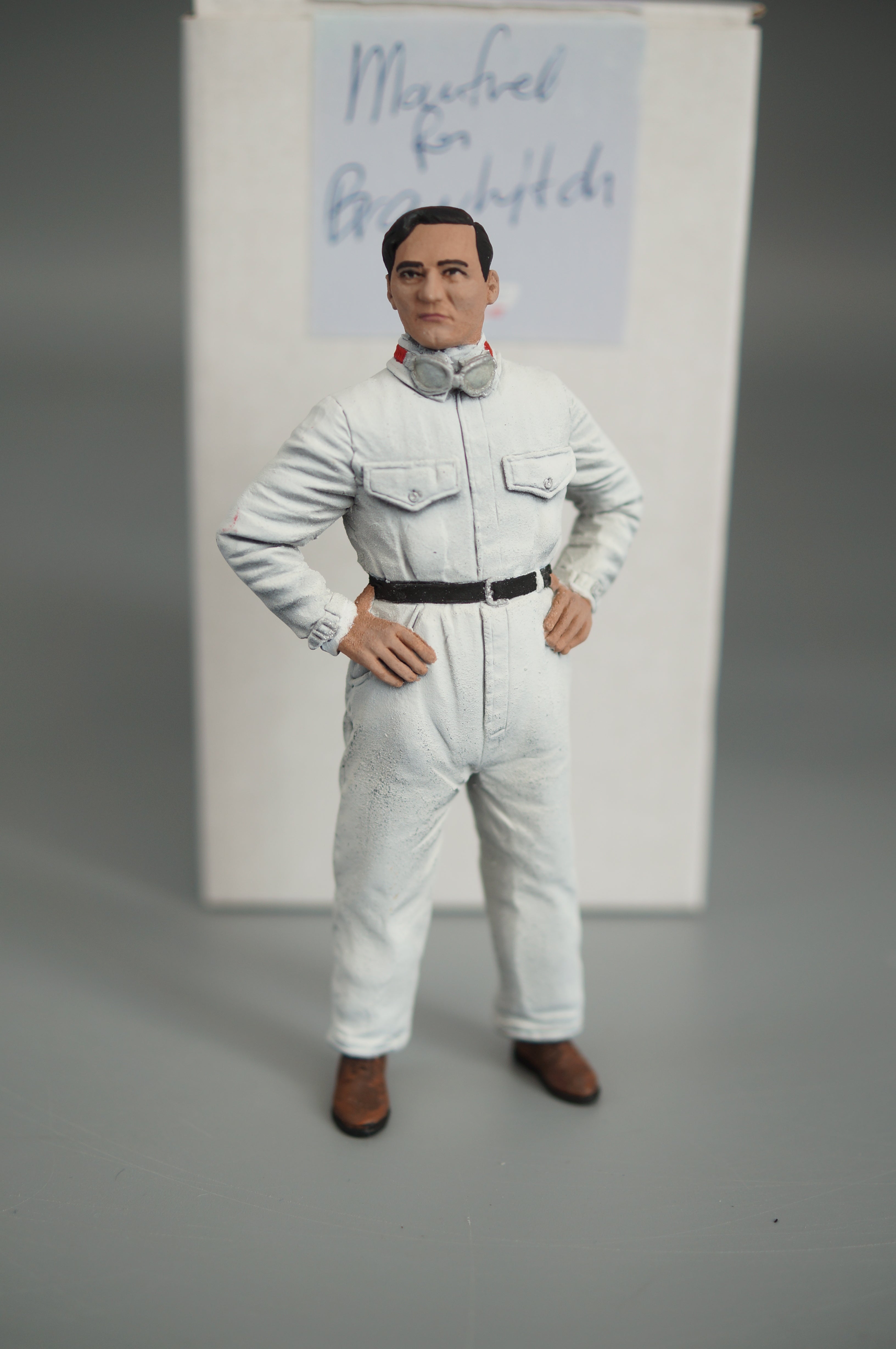 1/18 Rennfahrerfigur MANFRED von BRAUCHITSCH von SF Scale Figures - Handarbeit - SF118062 -TS990