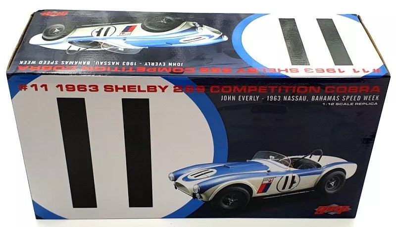 1/12 GMP 1963 Shelby Cobra 289 Competition #11 Bahamas Speed Week 1 of 220 pcs