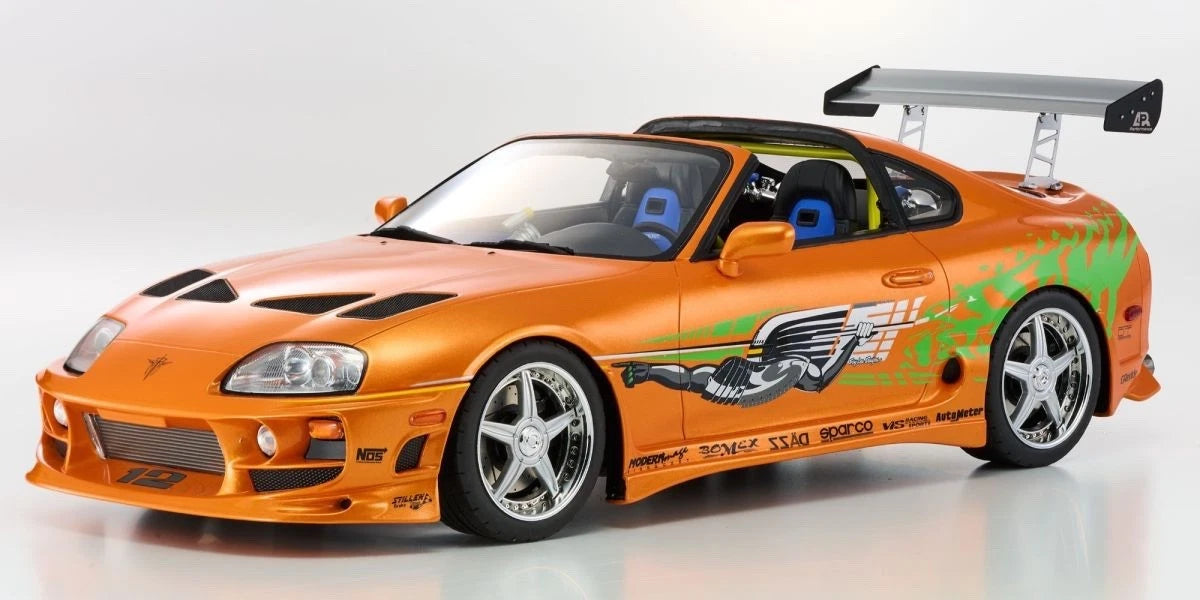 1/12 Toyota Supra Turbo ORANGE PEARL Brian O'Connor FAST & FURIOUS Kyosho KSR12009A