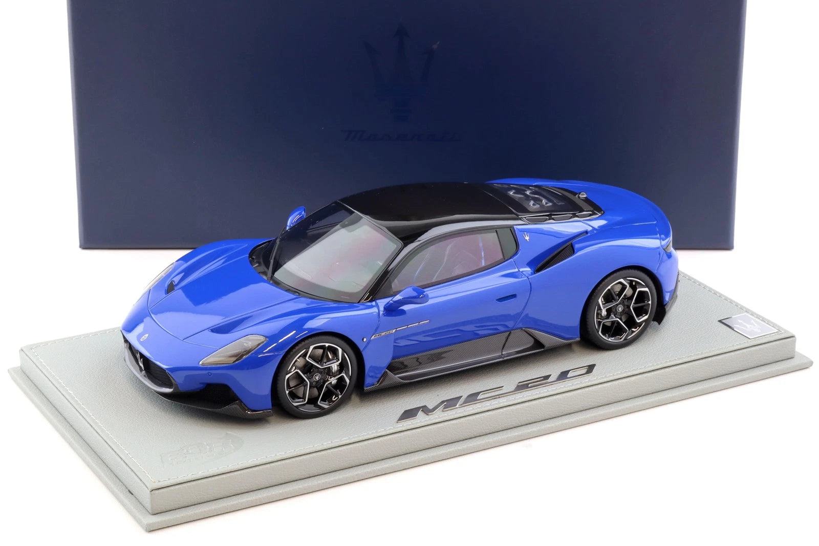 1/18 BBR Maserati MC20 Coupe 2020 Blu Infinito - DEALER EDITION